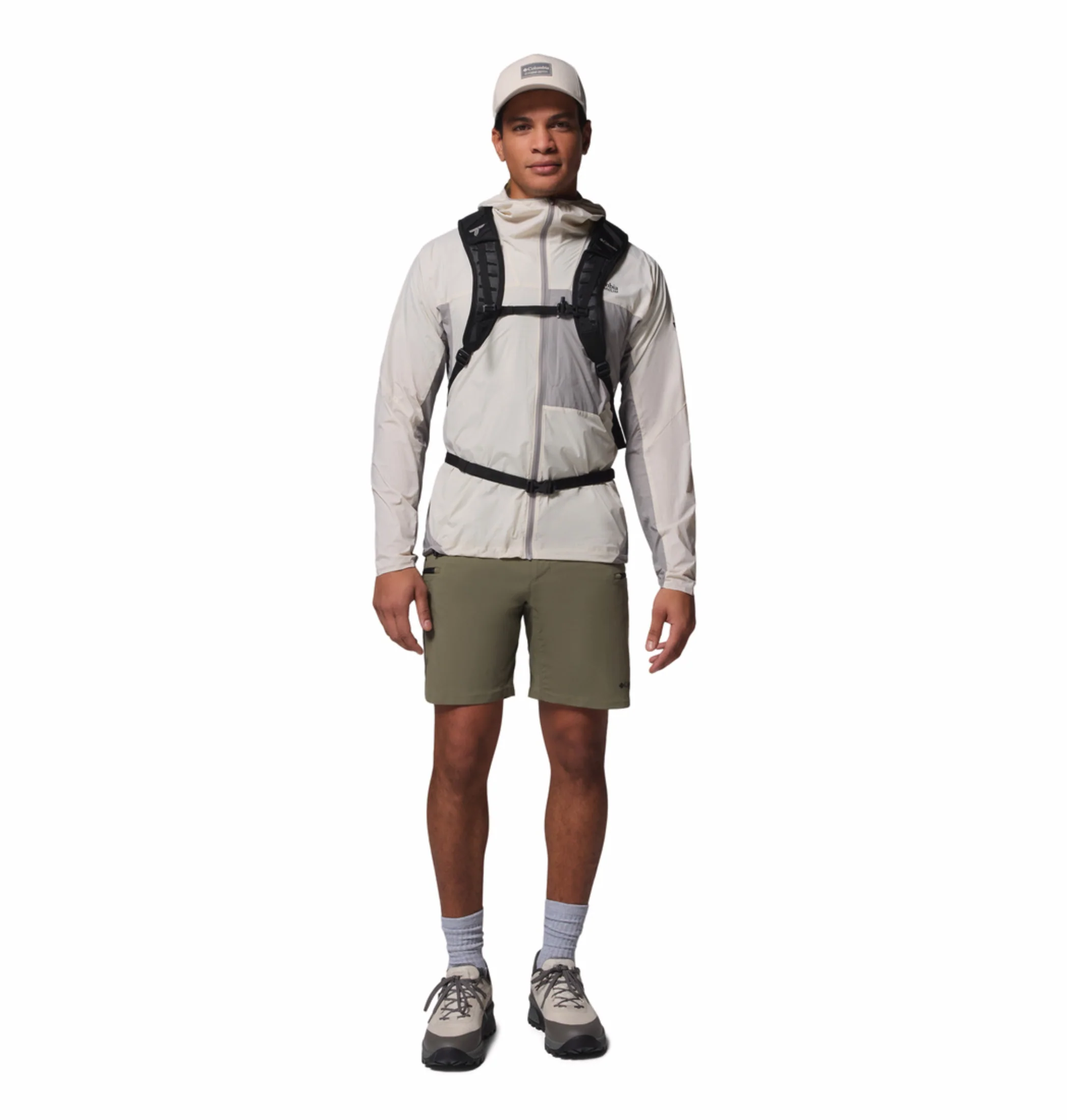 Columbia Men Beige Omni-Shade Khyex Pro Windbreaker - Image 9