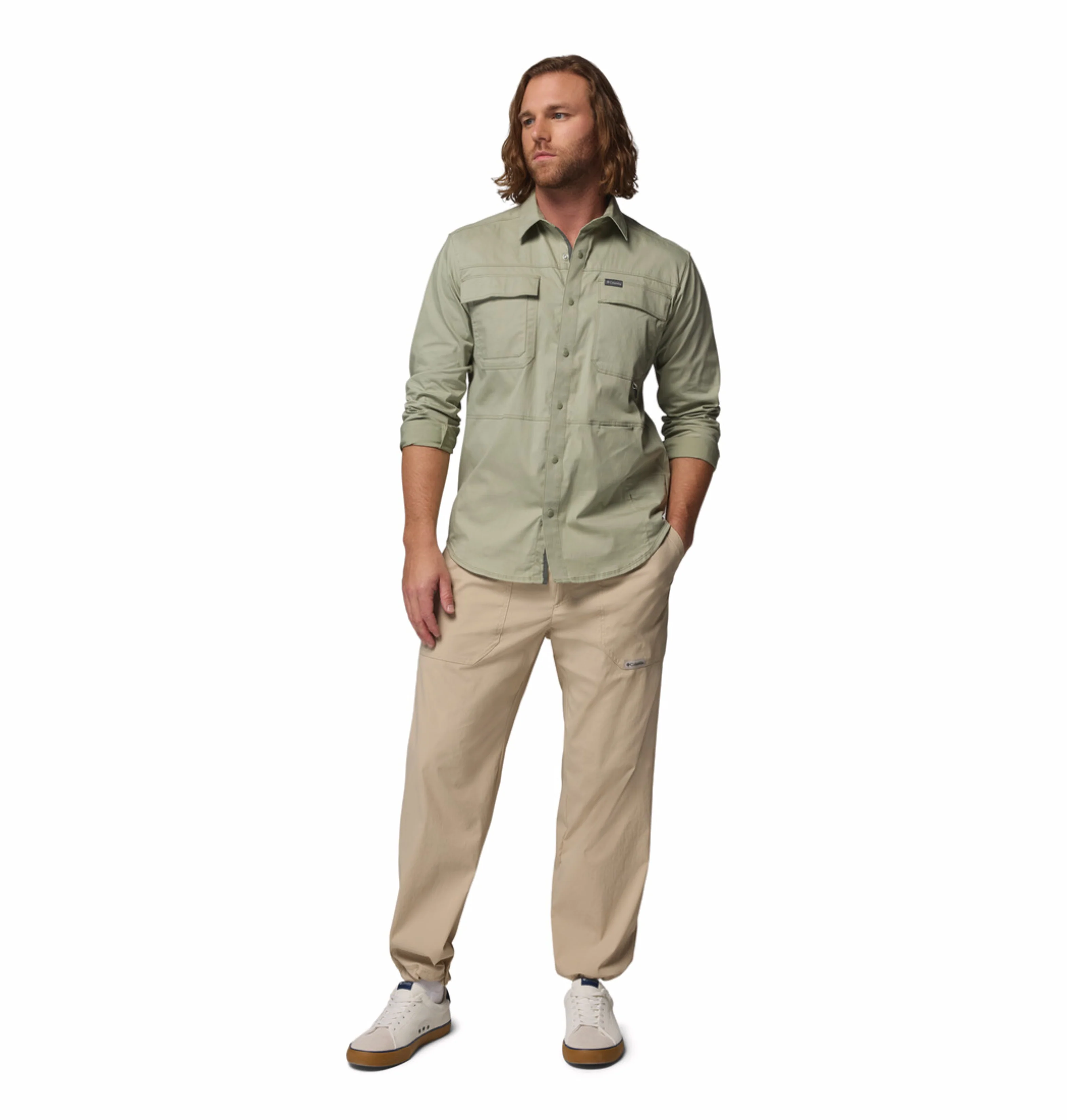 Columbia Men Beige Omni-Shade Landroamer Scout Pant - Image 6
