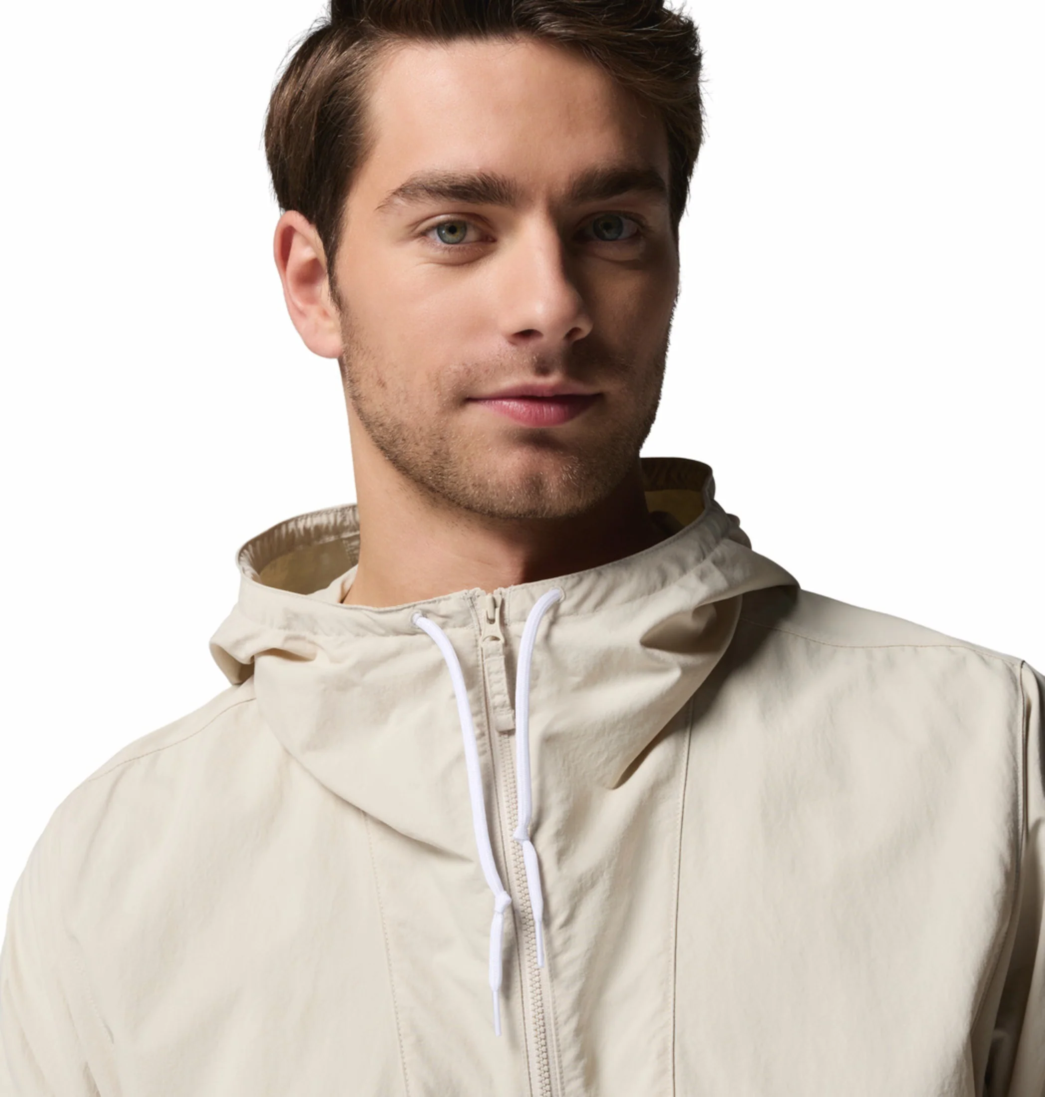 Columbia Men Beige Omni-Shade Spire Valley Windbreaker - Image 6