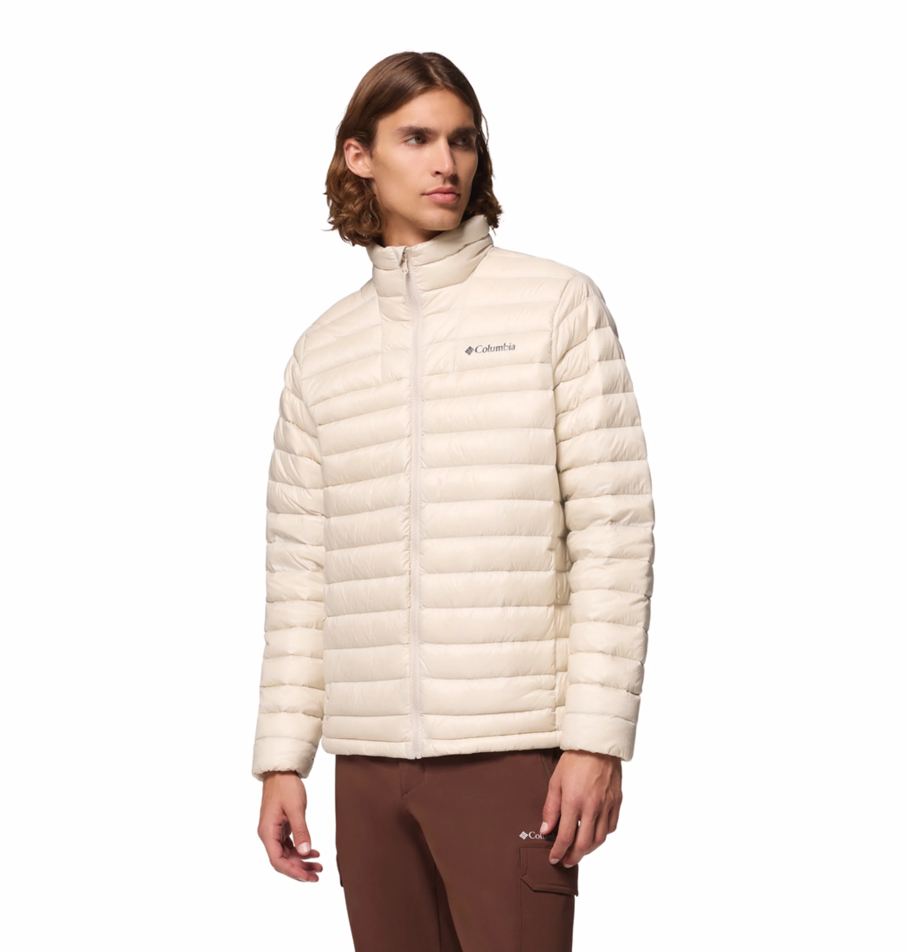 Columbia Men Beige Omni-Shield Corelite Down Jacket - Image 5