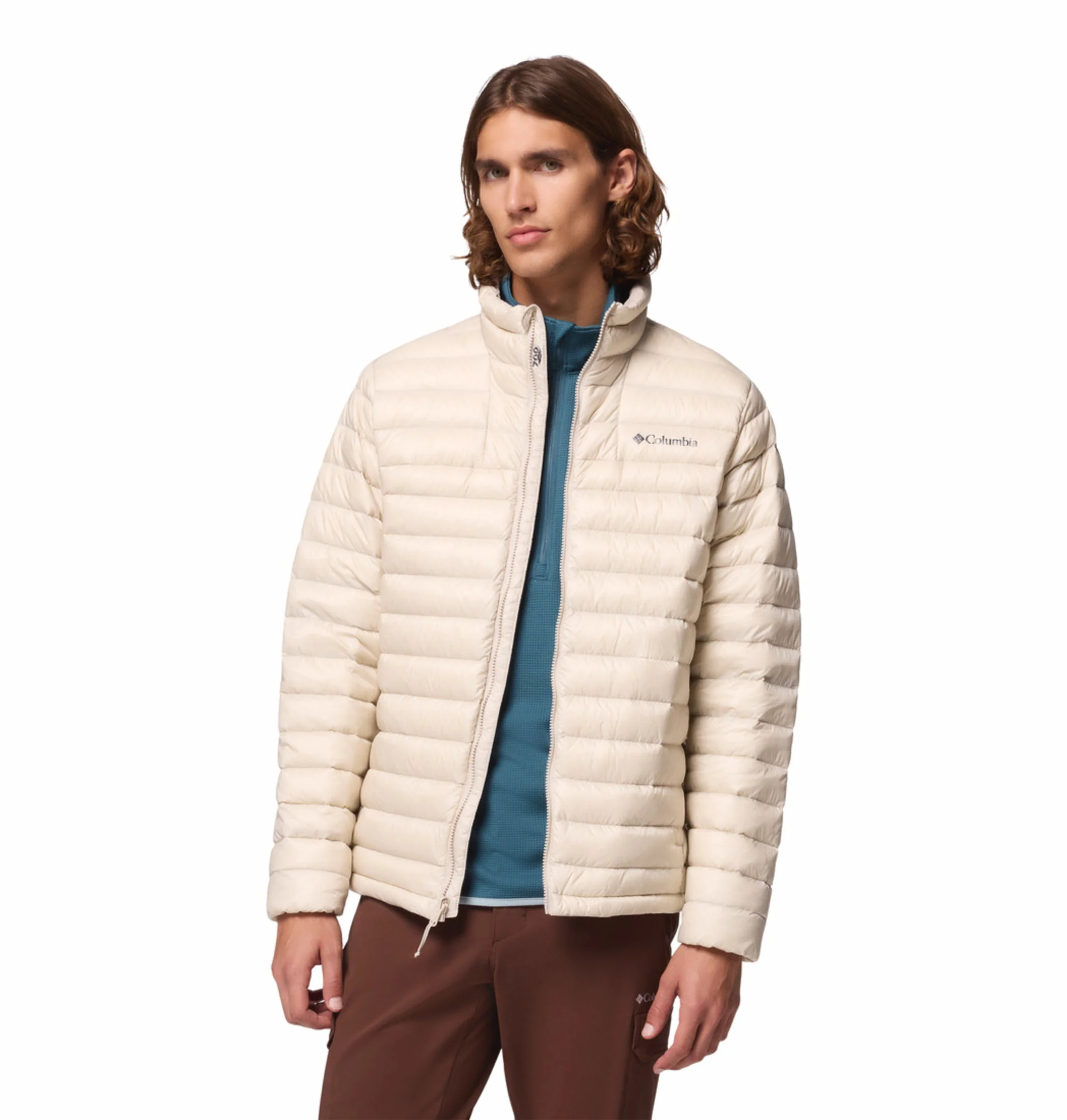 Columbia Men Beige Omni-Shield Corelite Down Jacket - Image 7