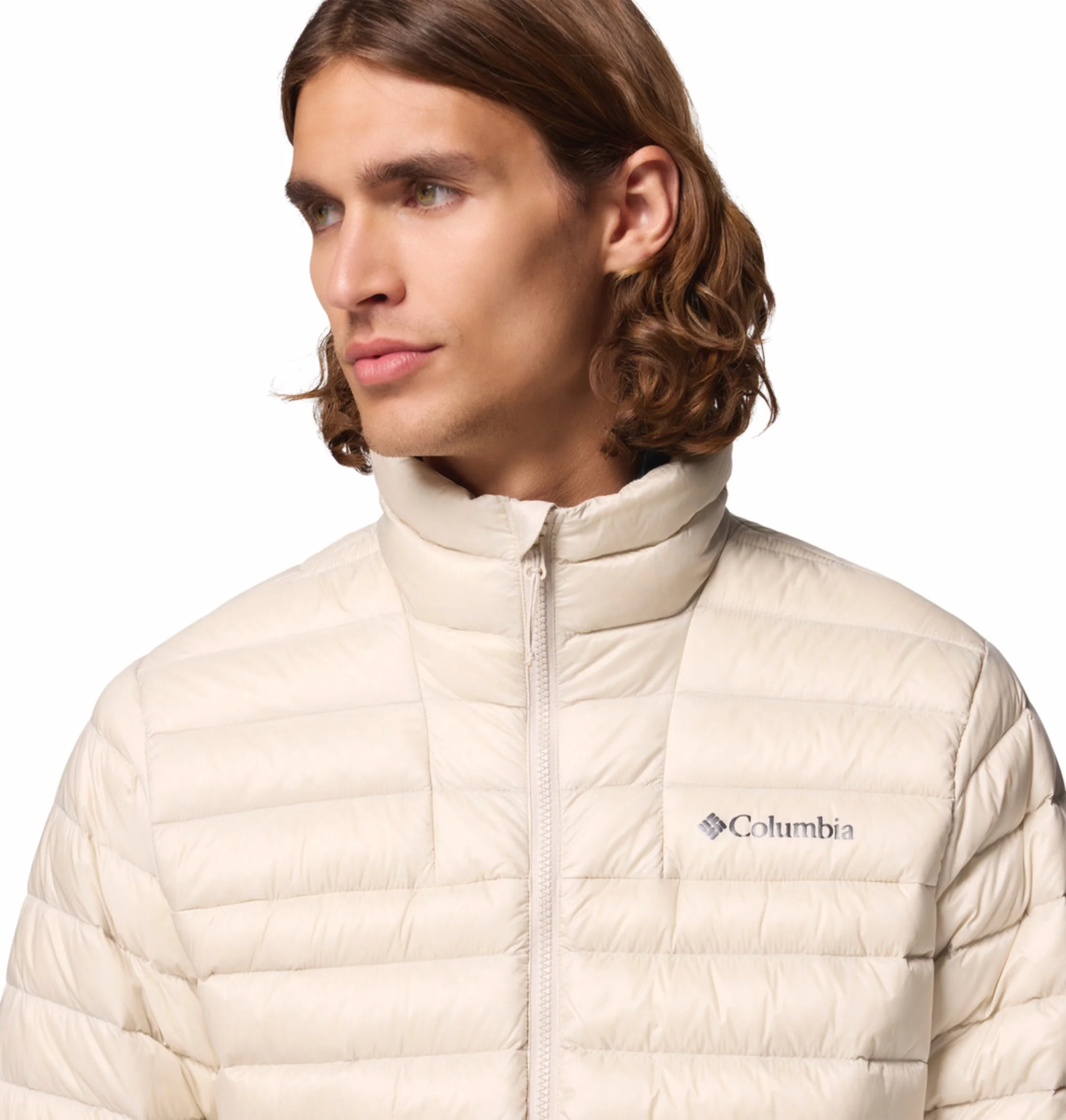 Columbia Men Beige Omni-Shield Corelite Down Jacket - Image 8