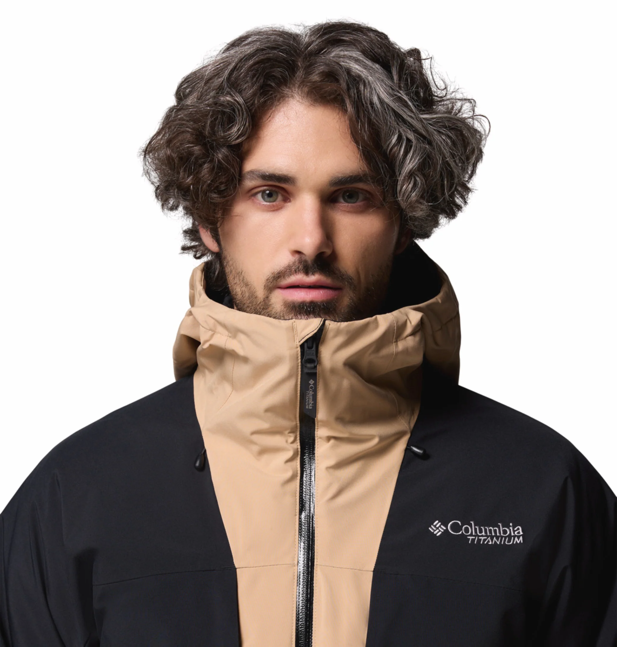 Columbia Men Beige OmniHeat Infinity Winter District II Interchangeable Jacket - Image 13