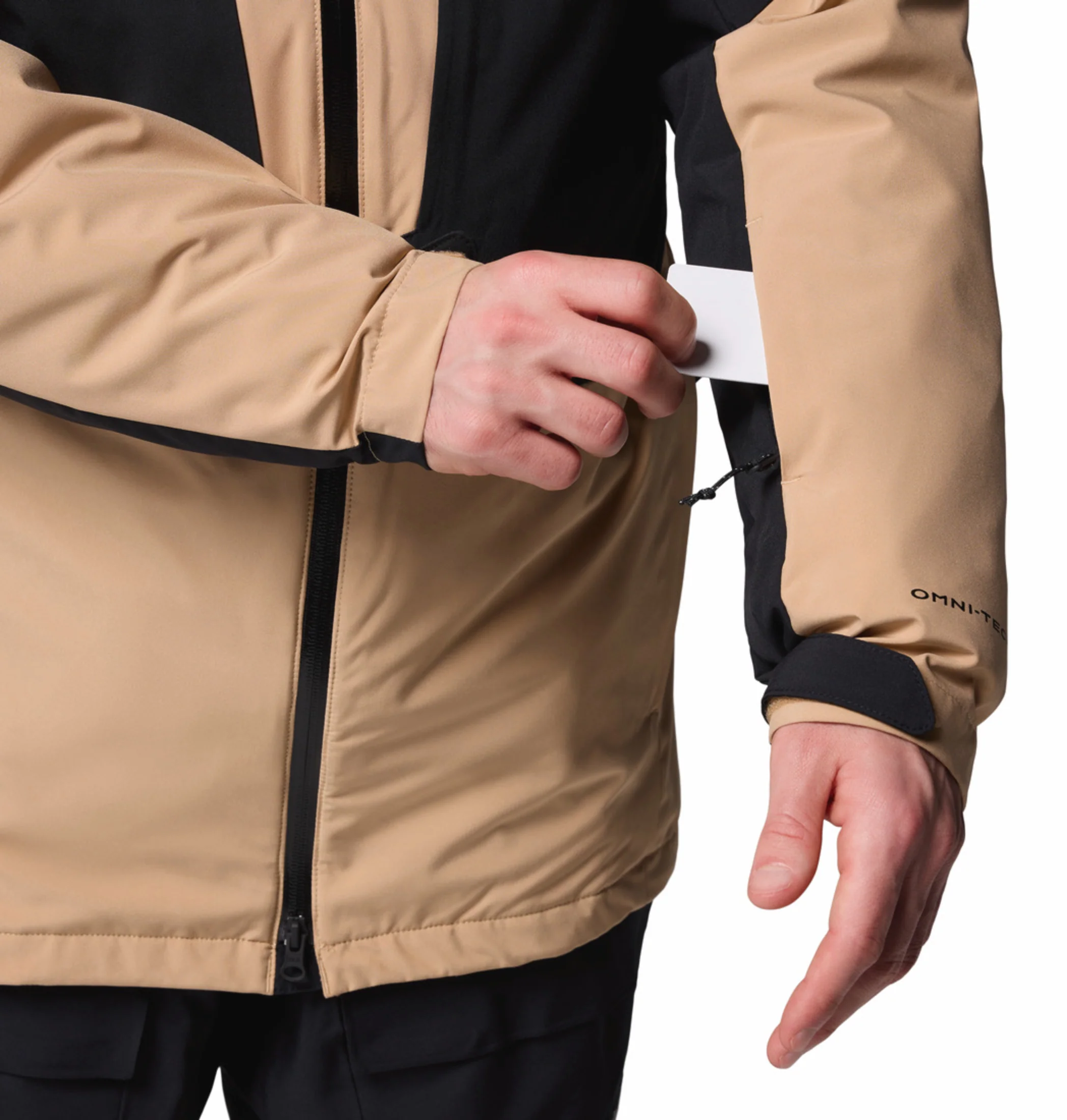 Columbia Men Beige OmniHeat Infinity Winter District II Interchangeable Jacket - Image 15