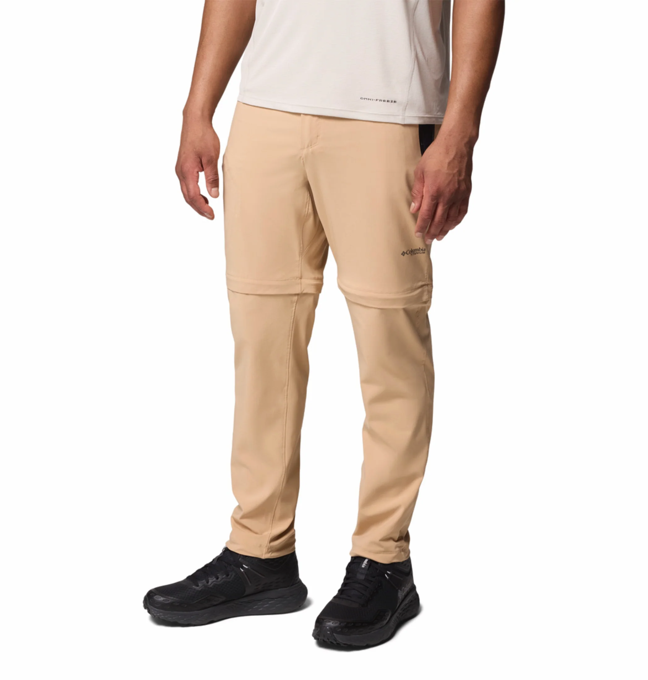 Columbia Men Beige OmniShade Broad Spectrum UPF 50 Triple Canyon Convertible II Pant - Image 5
