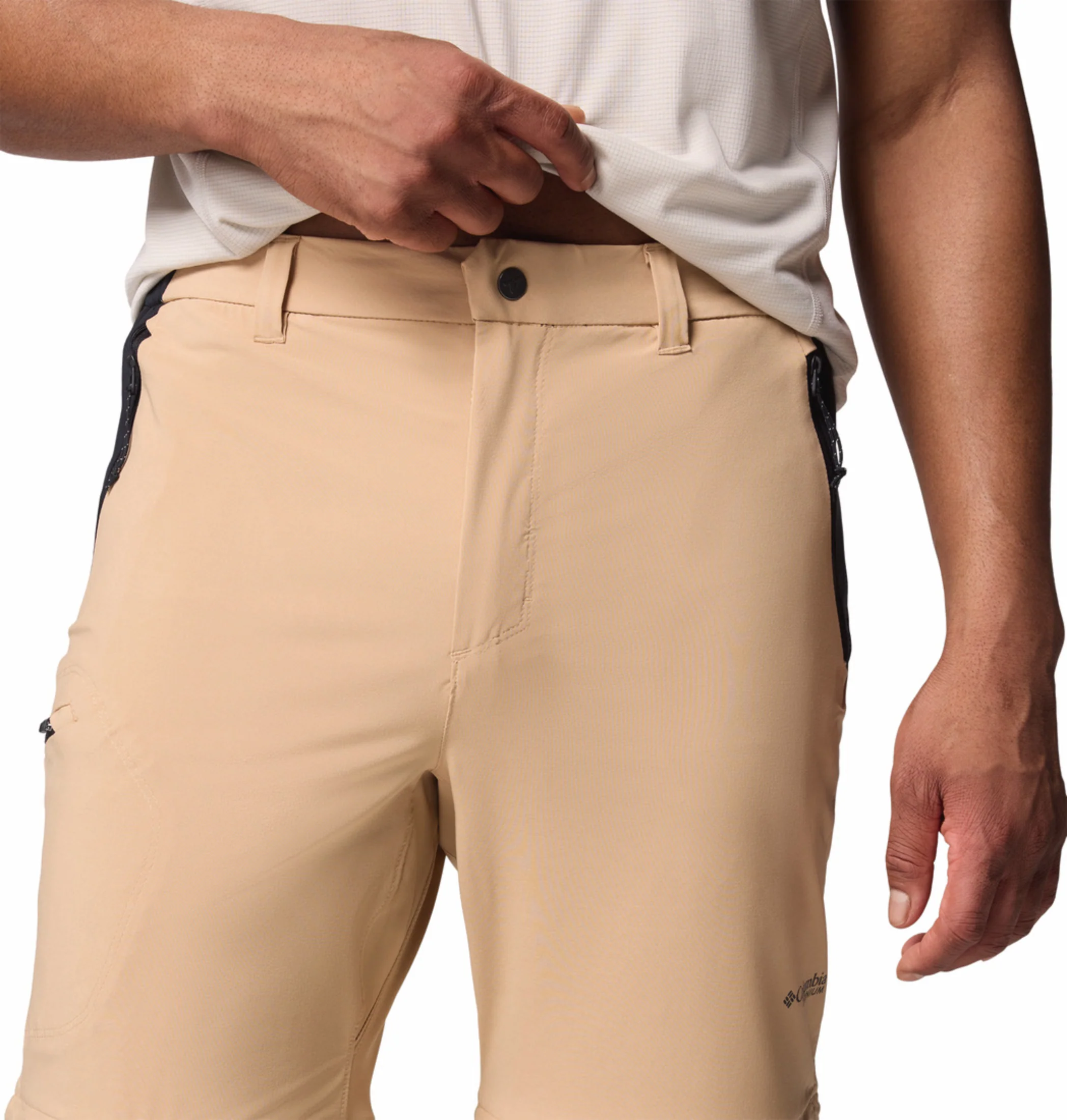 Columbia Men Beige OmniShade Broad Spectrum UPF 50 Triple Canyon Convertible II Pant - Image 8