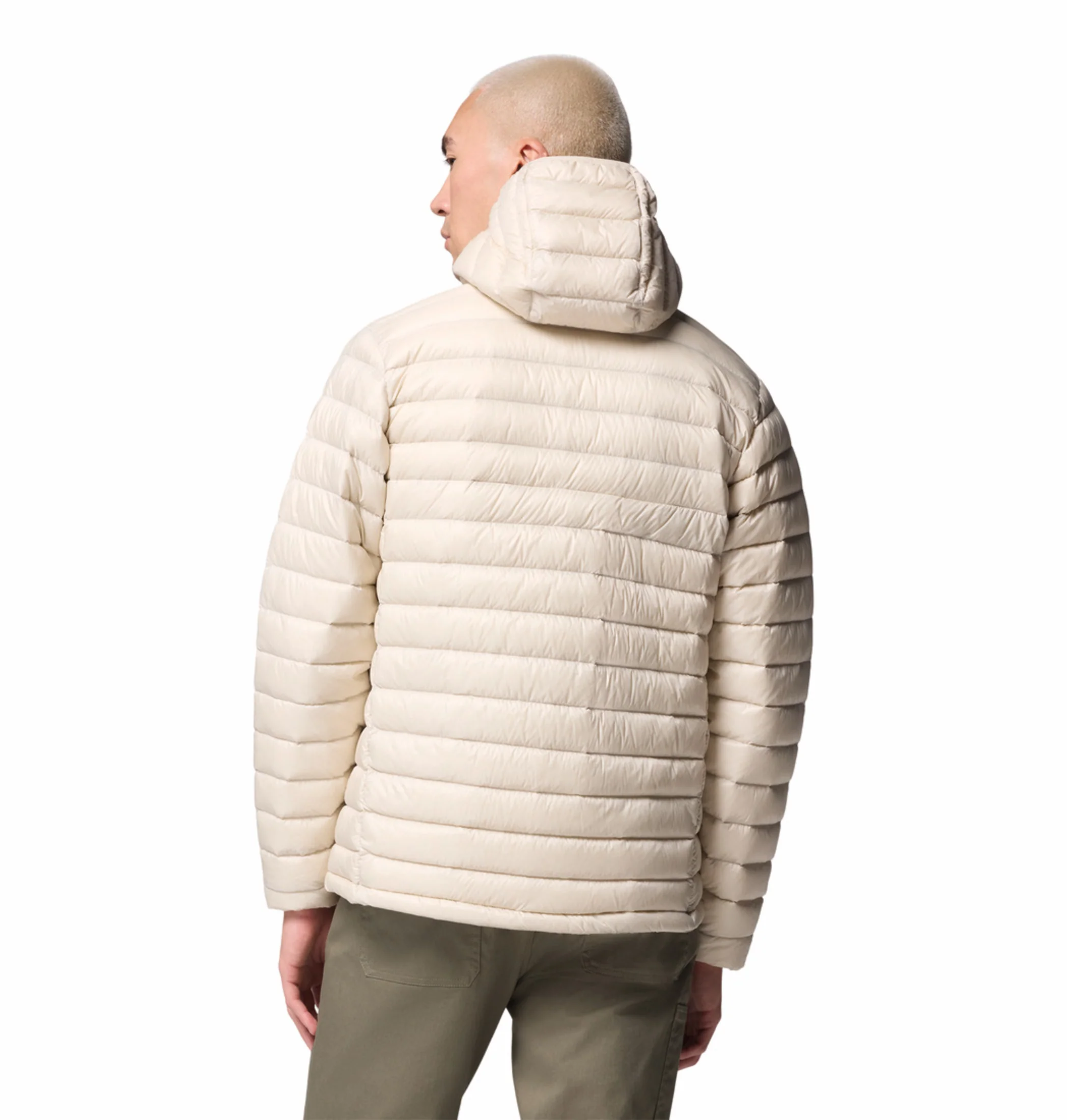Columbia Men Beige OmniShield Corelite Down Jacket - Image 4