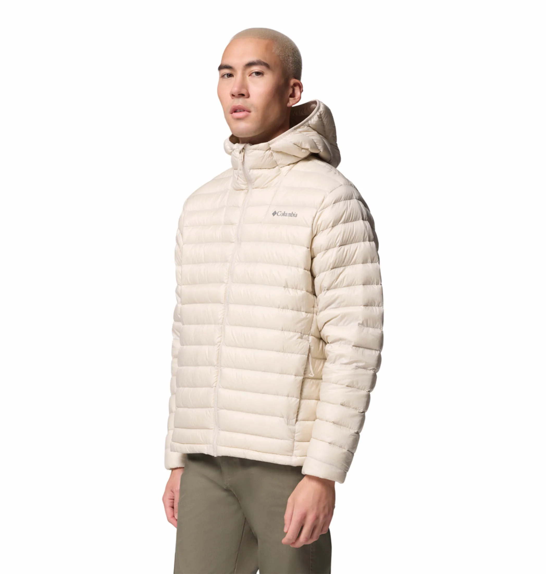 Columbia Men Beige OmniShield Corelite Down Jacket - Image 5