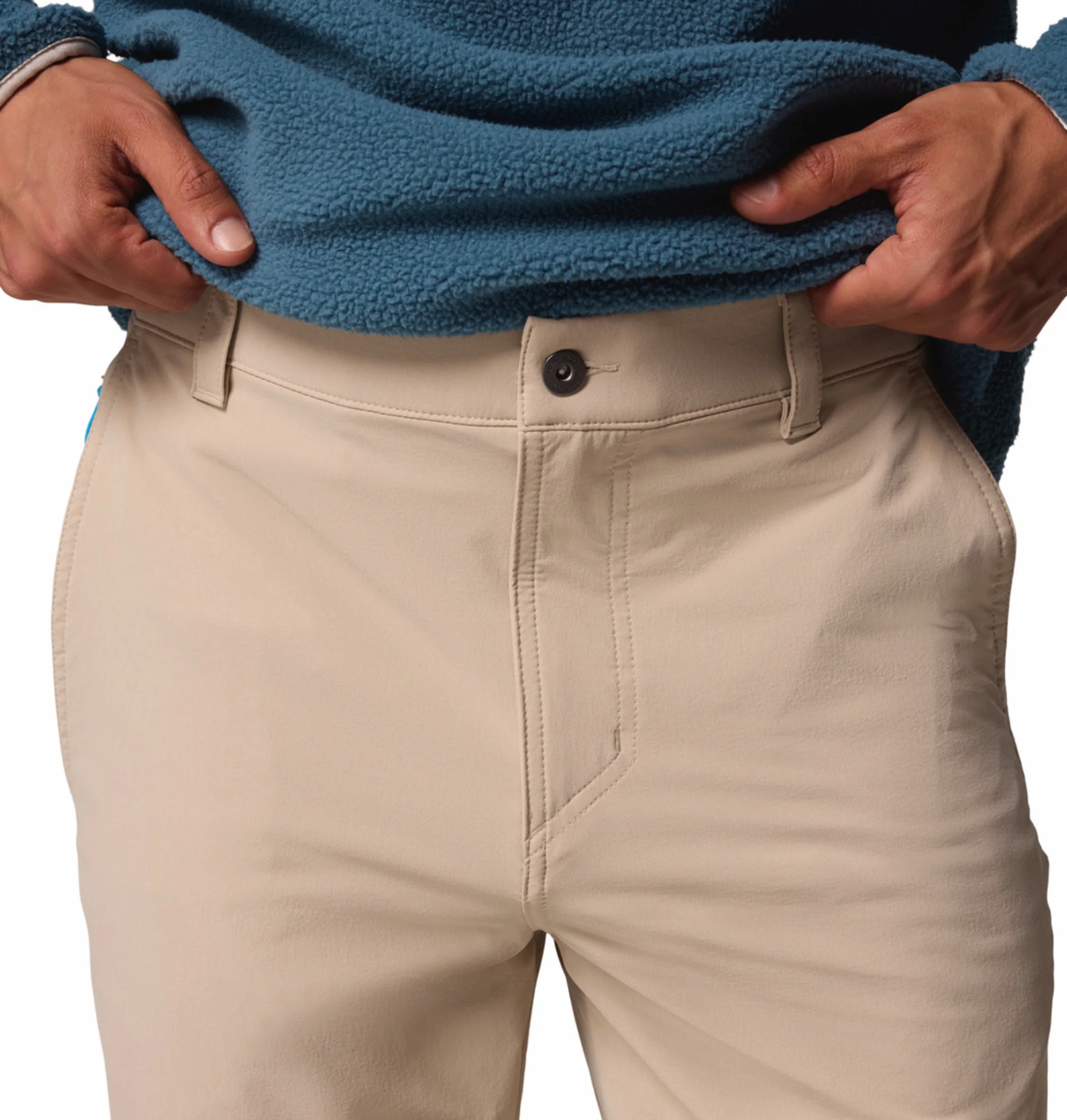 Columbia Men Beige OmniShield ROC Tech Chino Pant - Image 7