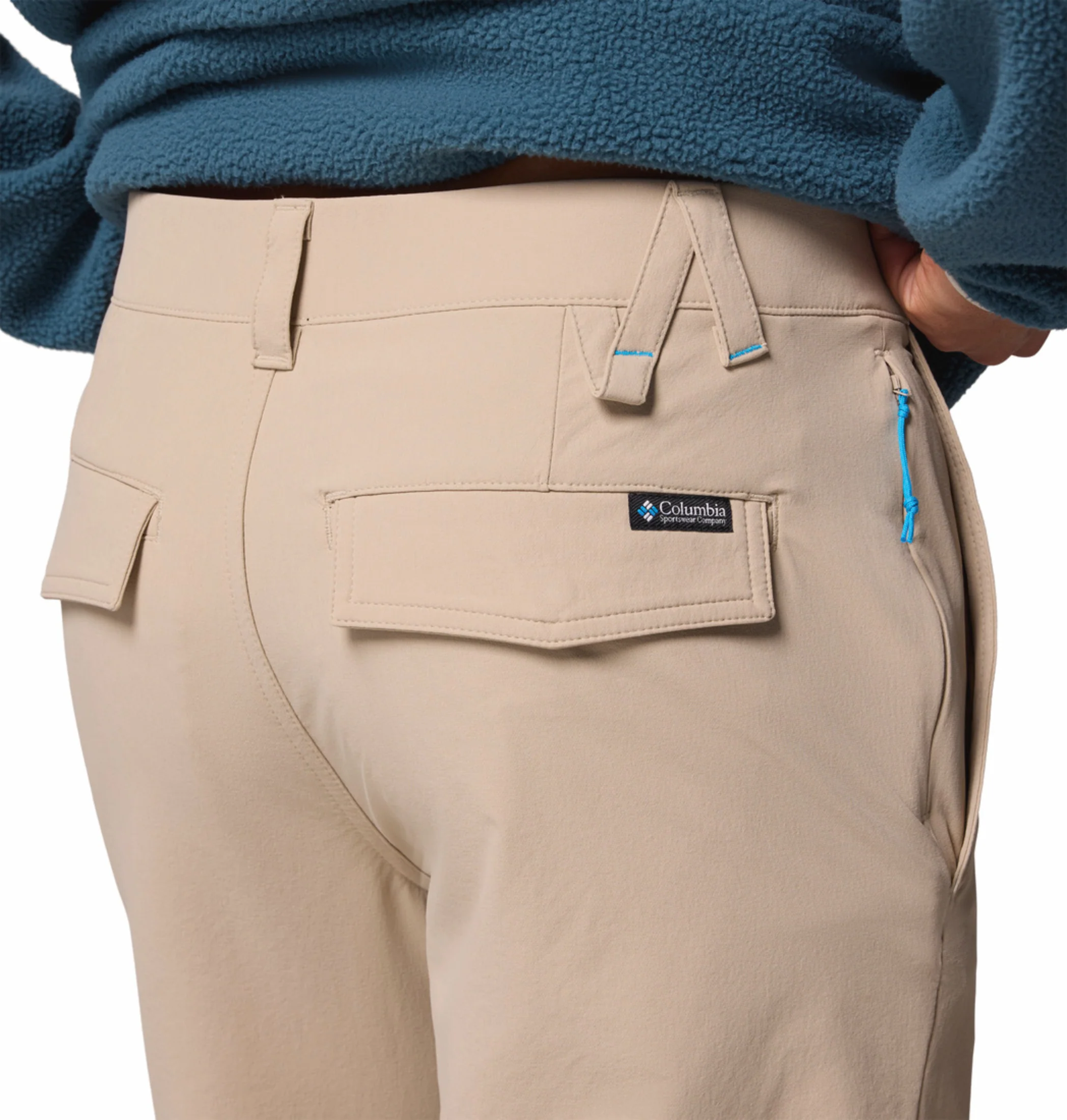 Columbia Men Beige OmniShield ROC Tech Chino Pant - Image 9