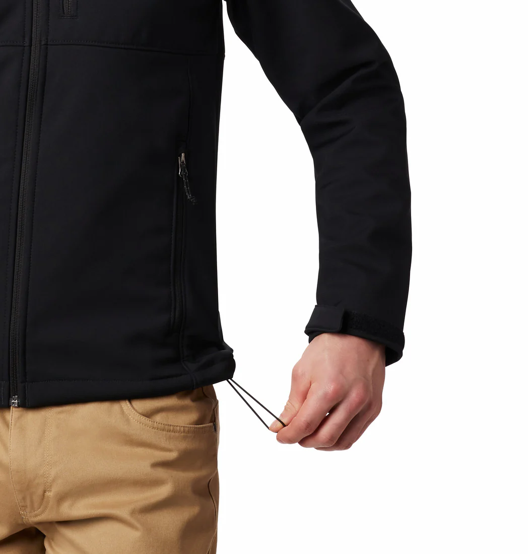 Columbia Men Black Ascender Softshell Jacket (Plus Size) - Image 6