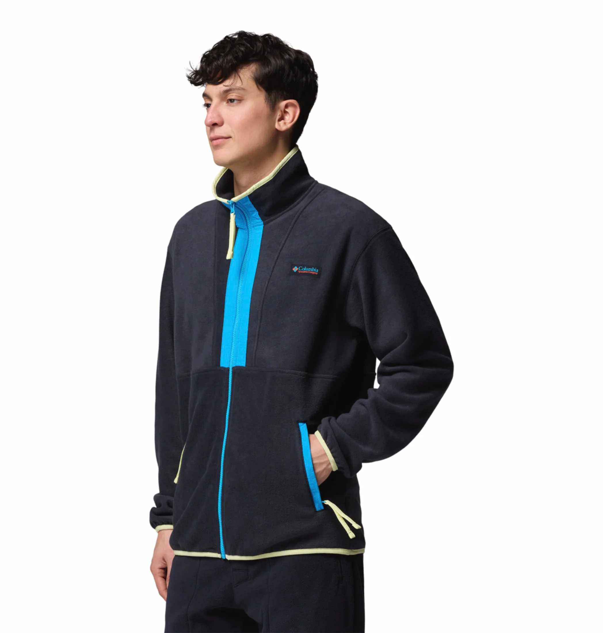 Columbia Men Black Backbowl II Fleece Jacket - Image 5