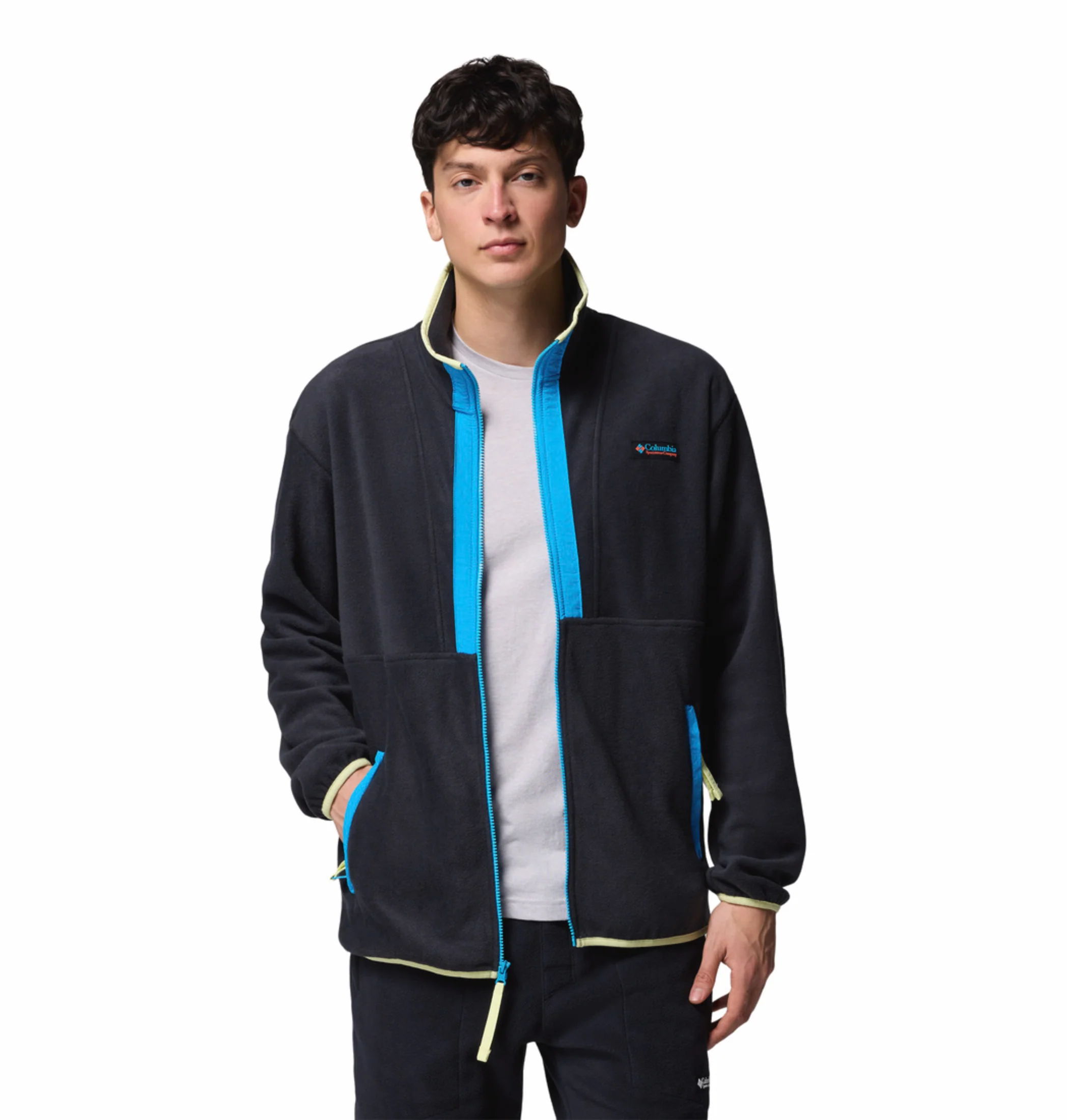 Columbia Men Black Backbowl II Fleece Jacket - Image 7