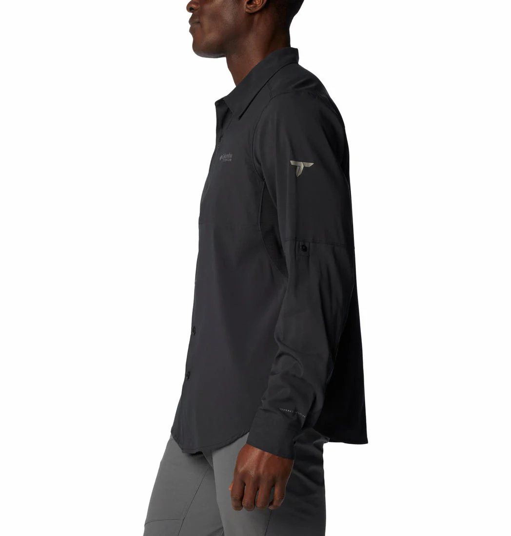 Columbia Men Black Cirque River Vented Woven LS - Image 4