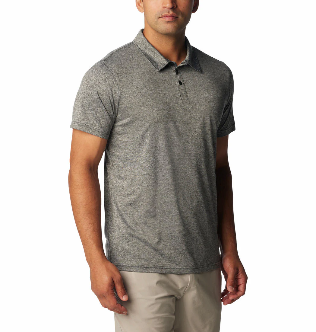 Columbia Men Black Columbia Hike Polo - Image 6