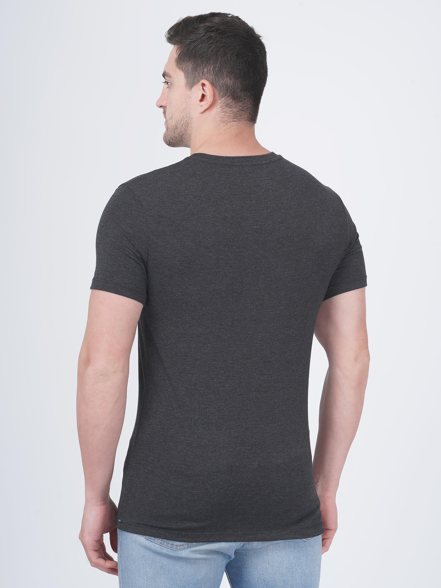 Columbia Men Multi Cotton / Stretch Crew-Neck Tee 3 Pack Solid (Non Returnable) - Image 3