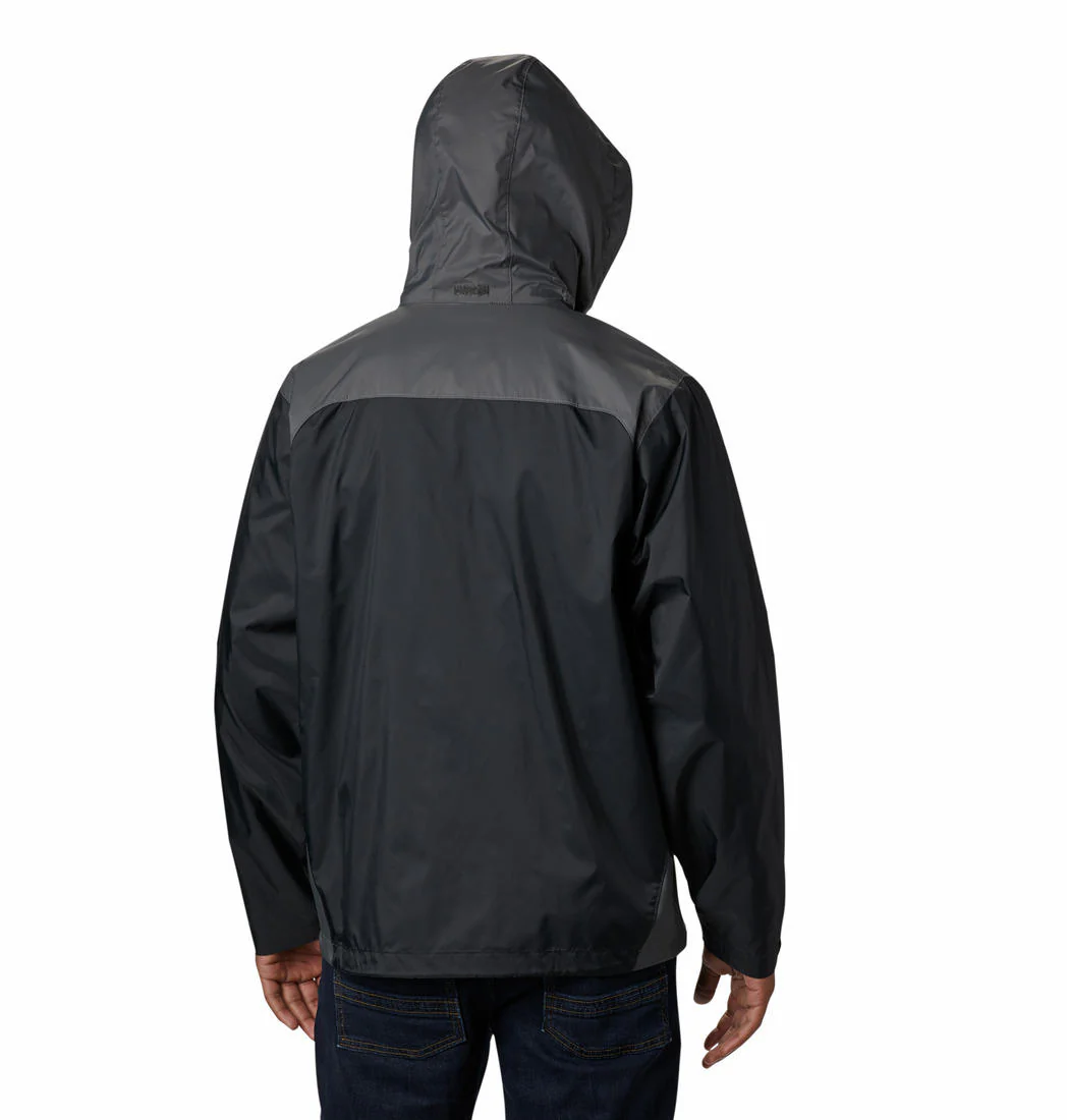 Columbia Men Black Glennaker Lake Rain Jacket - Image 2