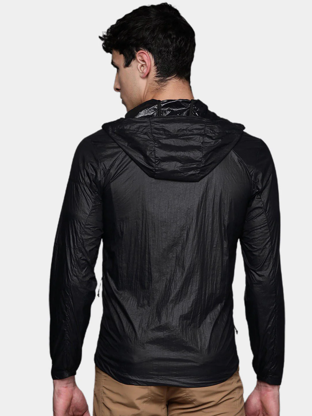 Columbia Men Black Loop Trail Windbreaker (Sun Protection) - Image 15