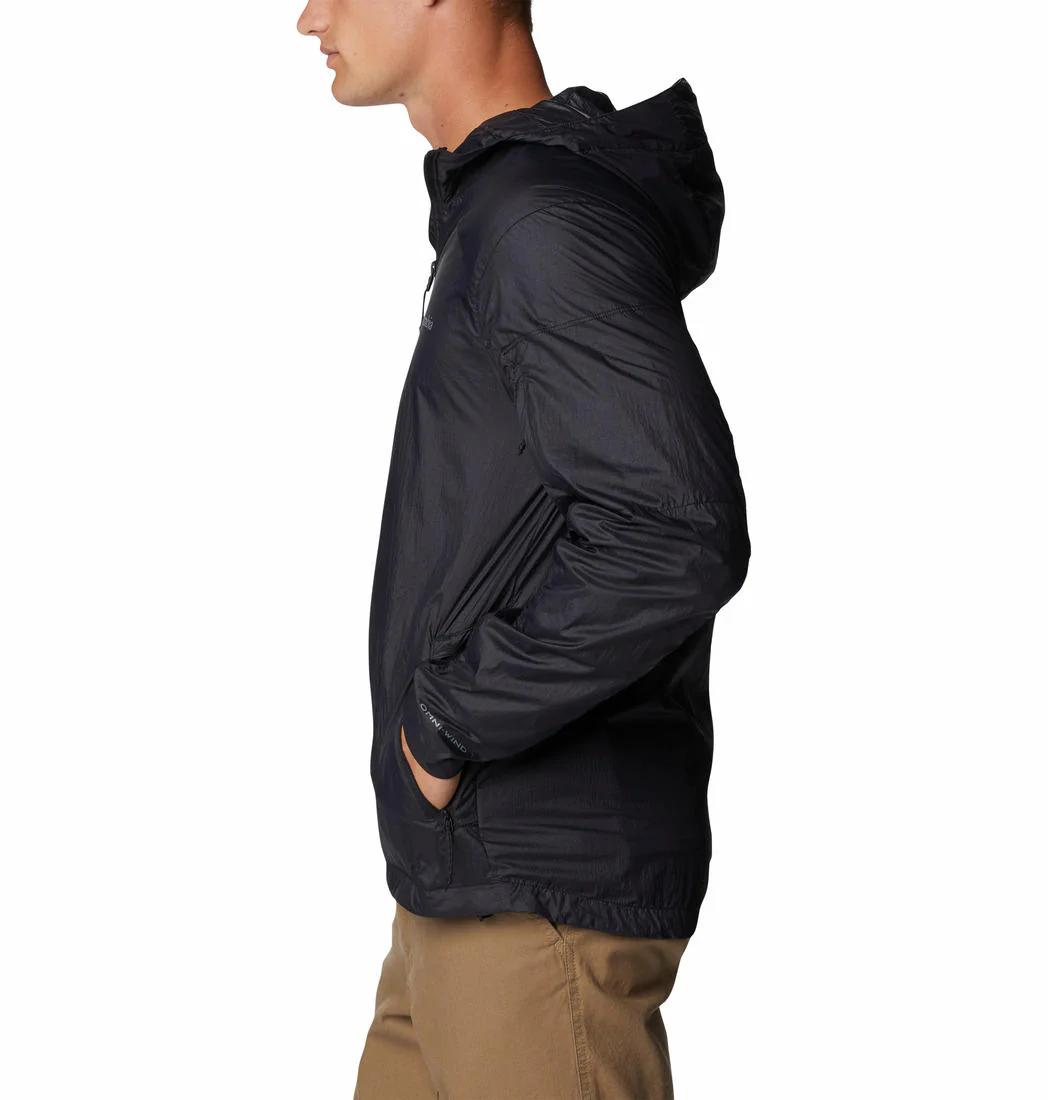 Columbia Men Black Loop Trail Windbreaker (Sun Protection) - Image 2