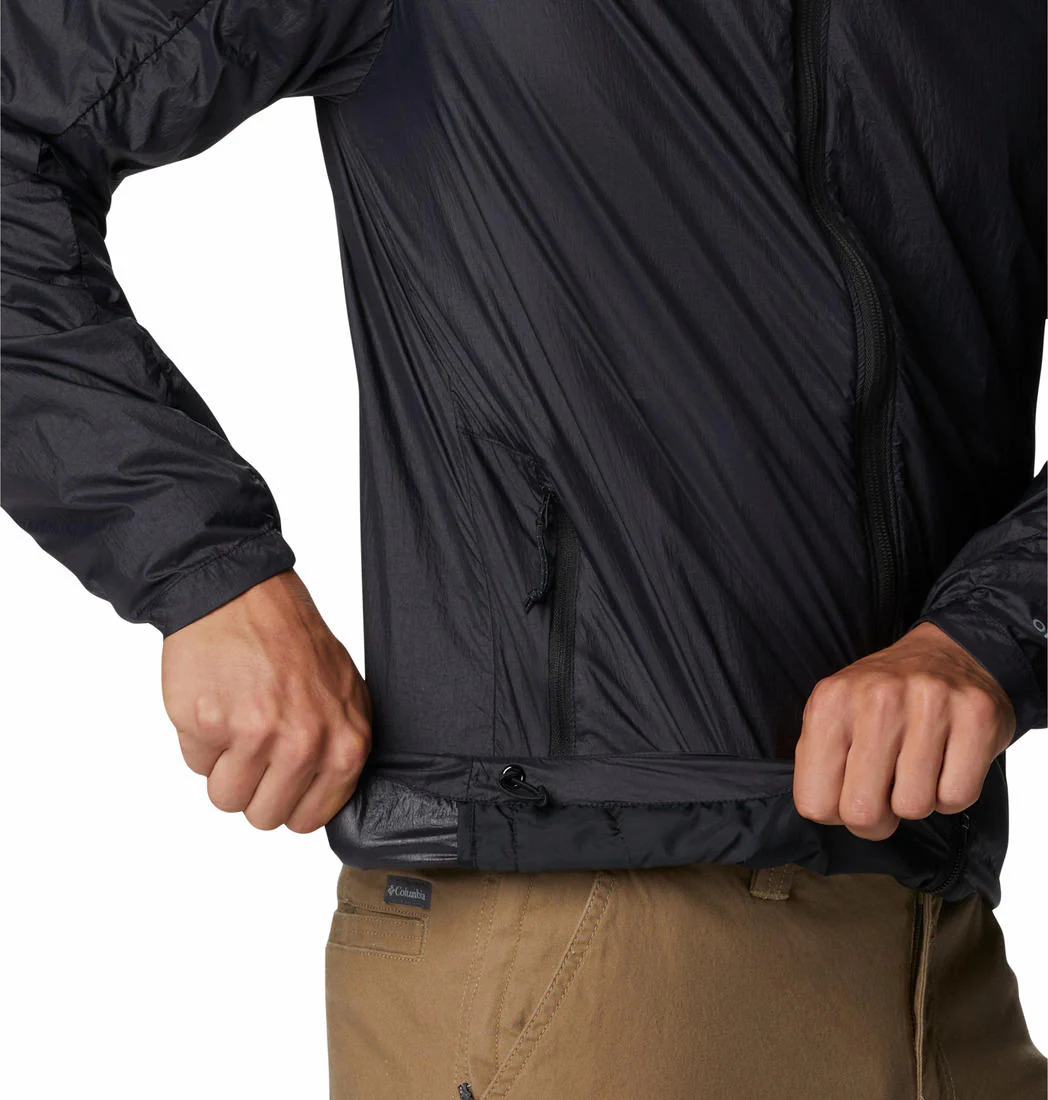 Columbia Men Black Loop Trail Windbreaker (Sun Protection) - Image 6