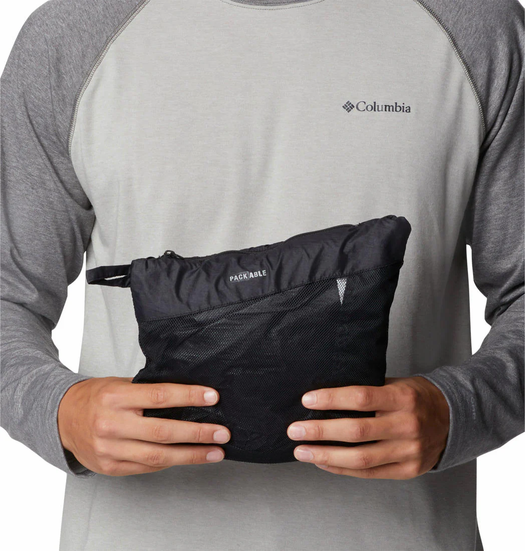 Columbia Men Black Loop Trail Windbreaker (Sun Protection) - Image 7
