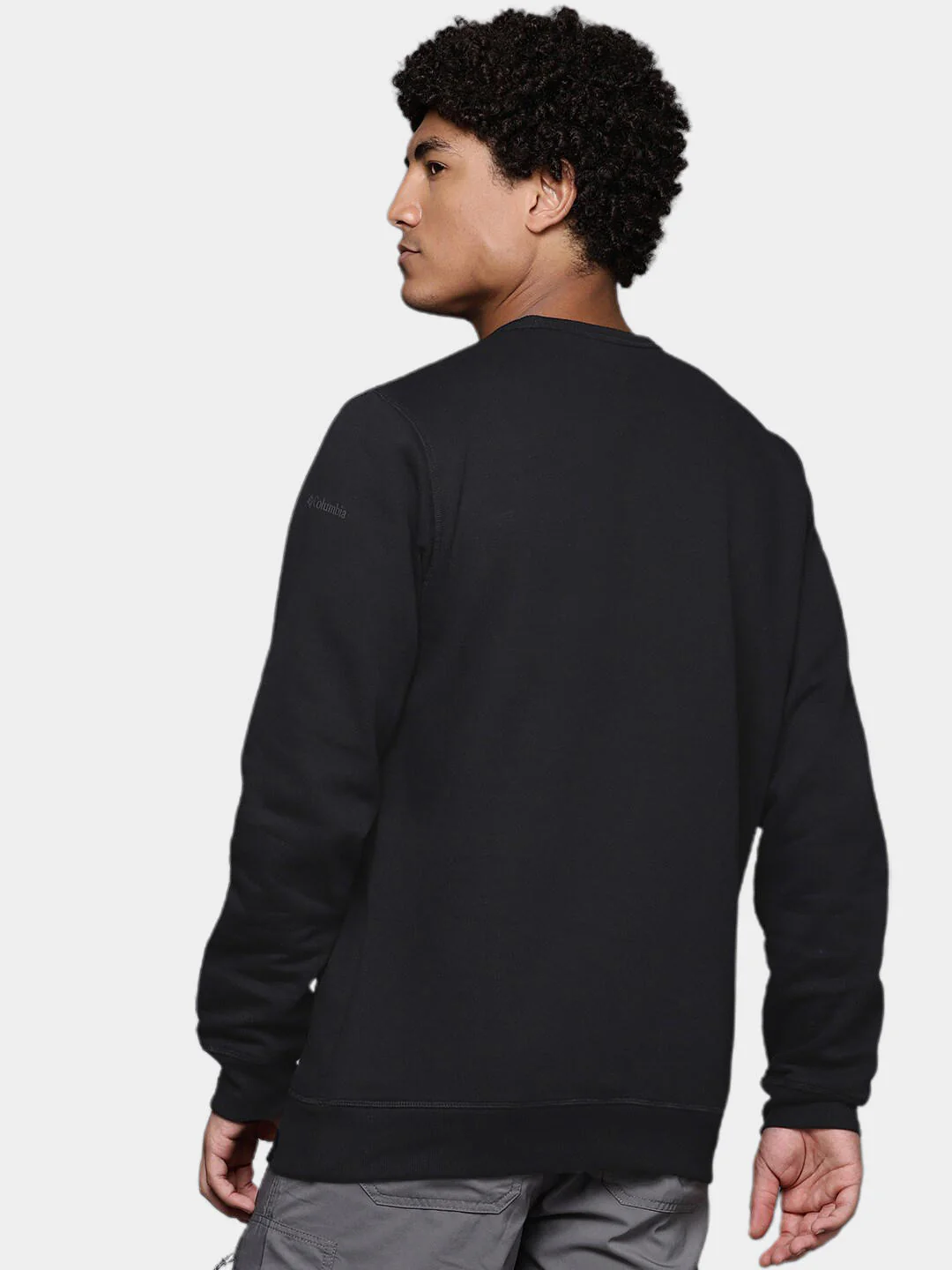Columbia Men Black M Columbia Logo Fleece Crew (Sun Protection) - Image 11