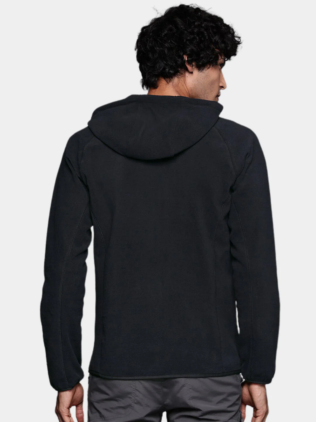 Columbia Men Black M Outdoor Tracks Hooded Full Zip - Image 13