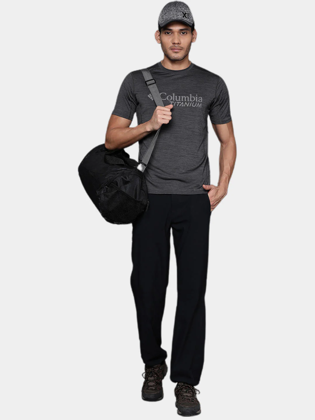 Columbia Men Black M Titan Pass Graphic Tee - Image 7