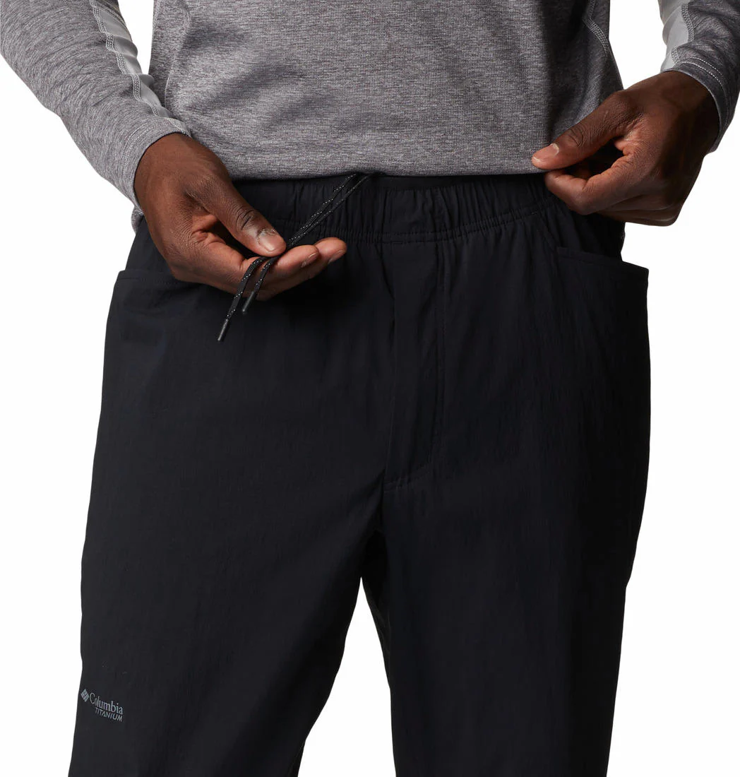 Columbia Men Black M Titan Pass Lightweight Pant (Sun Protection) - Image 4