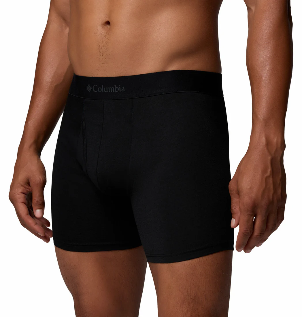 Columbia Men Black Merino Wool Boxer Brief Pack of 2 (Non Returnable) - Image 5