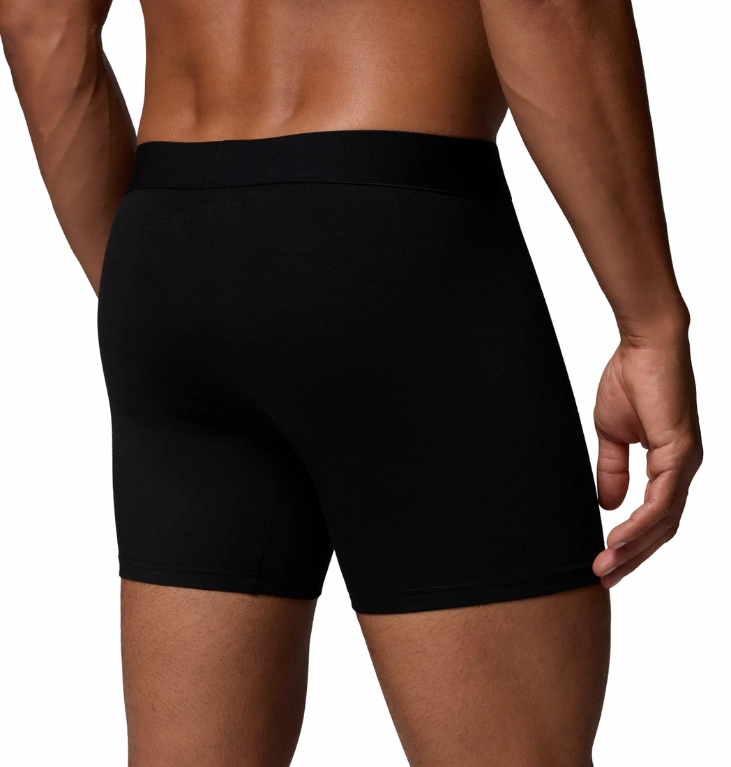 Columbia Men Black Merino Wool Boxer Brief Pack of 2 (Non Returnable) - Image 6