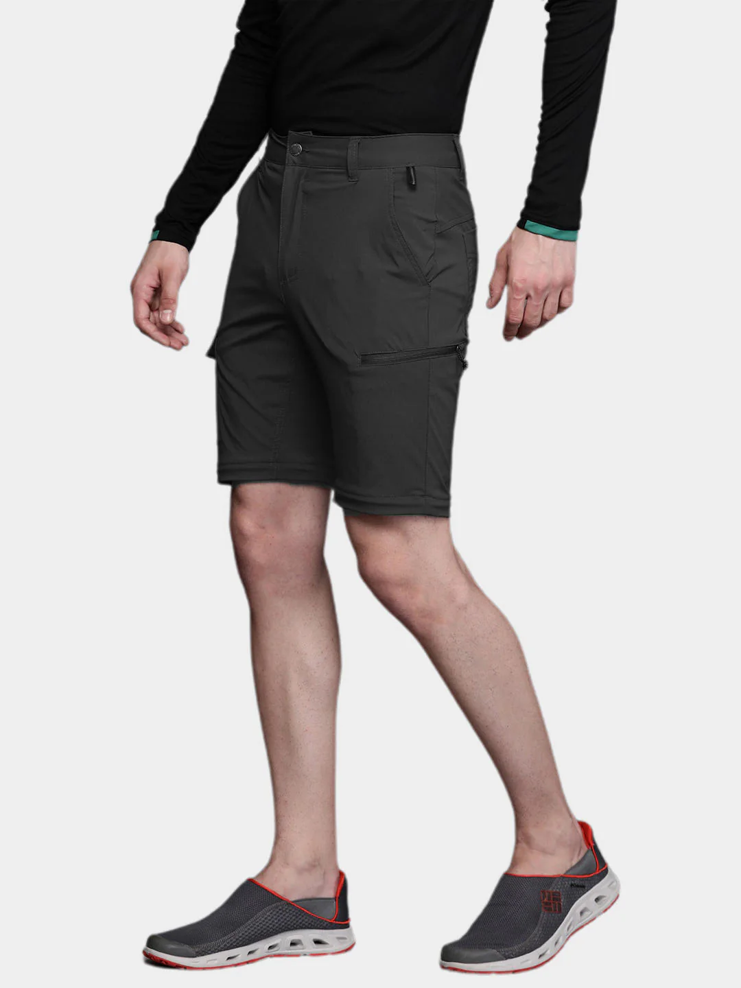 Columbia Men Black Newton Ridge II Convertible Pant (Sun Protection) - Image 14