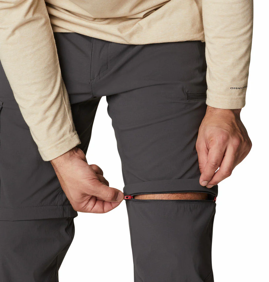 Columbia Men Black Newton Ridge II Convertible Pant (Sun Protection) - Image 6