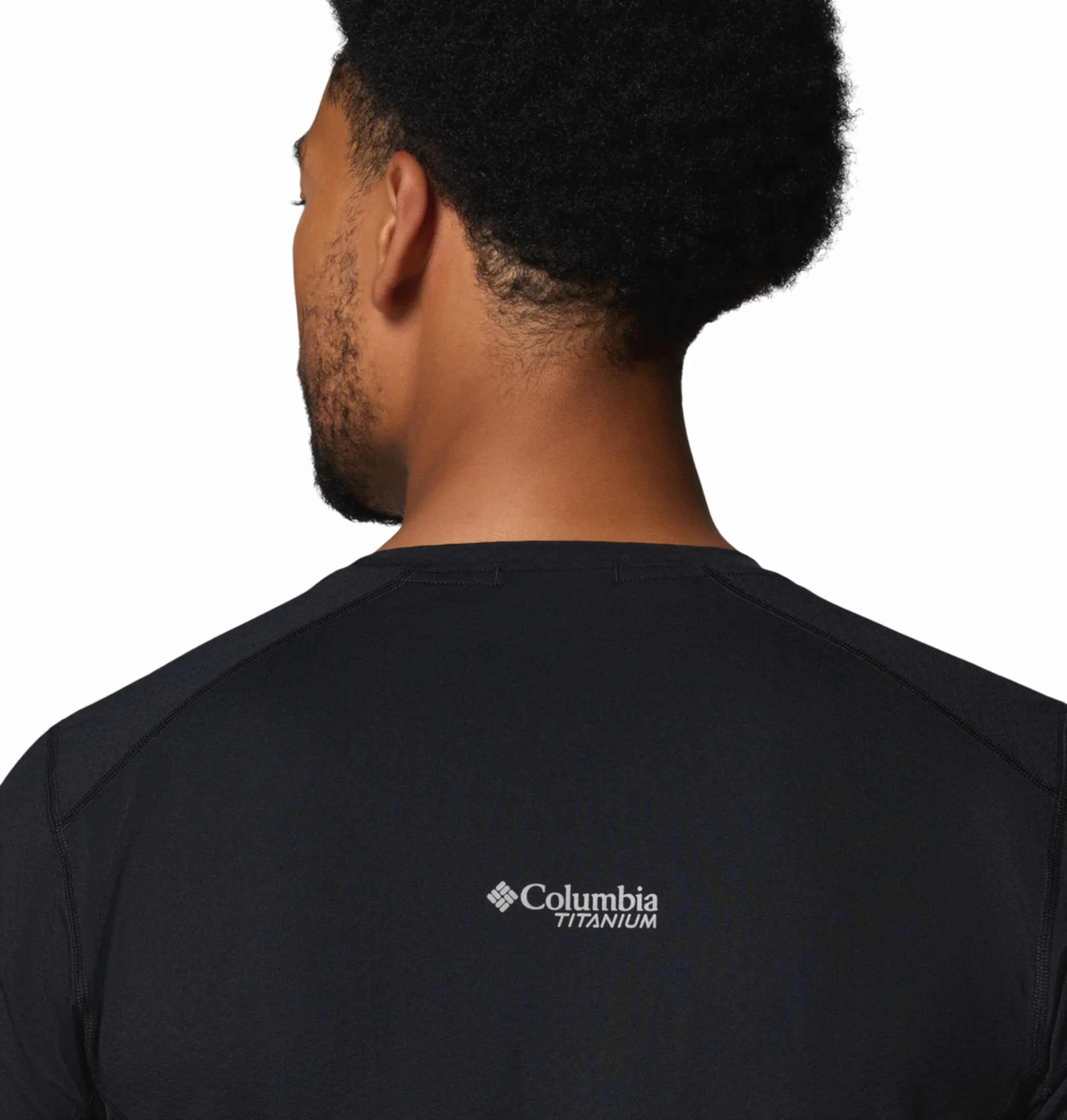 Columbia Men Black Omni-Freeze Diamond Peak Pro Tshirt - Image 8