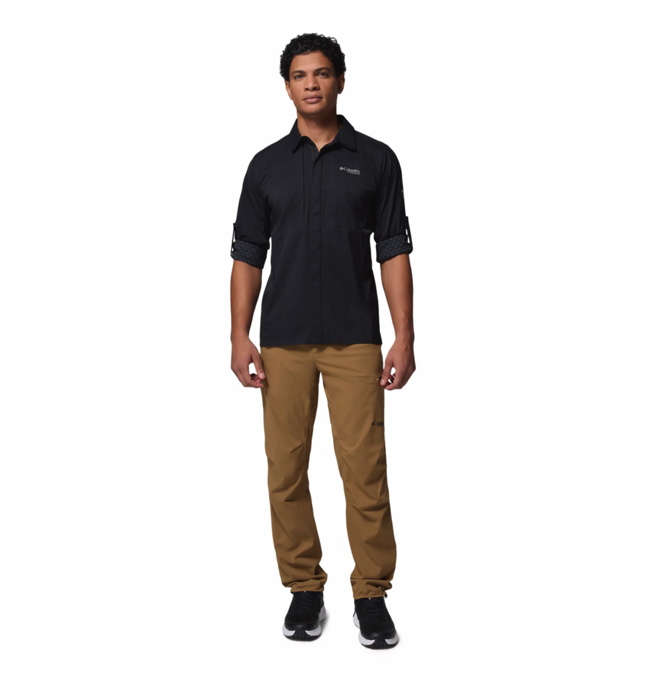 Columbia Men Black Omni-Freeze Ridge Ascent Long Sleeve Shirt - Image 6