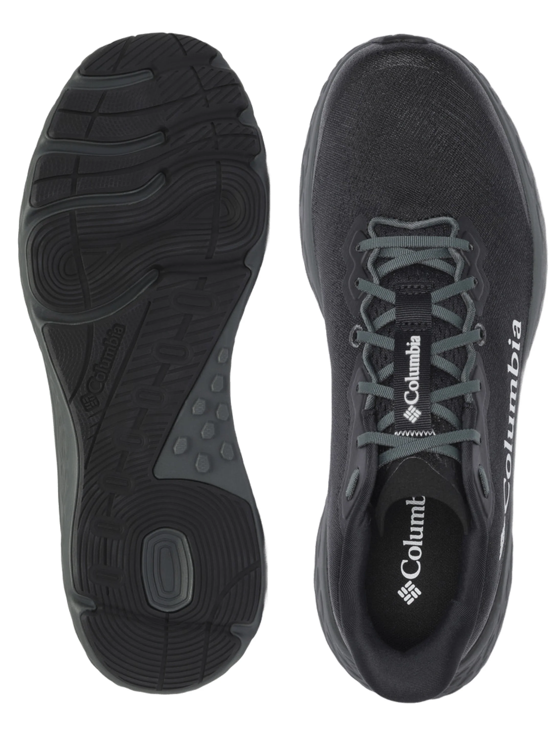 Columbia Men Black Omni-Grip Konos Featherweight Trail Running Shoes - Image 5