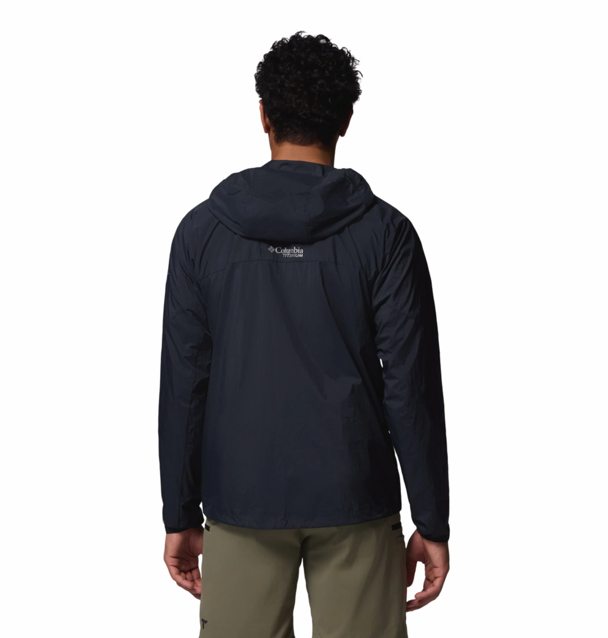 Columbia Men Black Omni-Shade Khyex Pro Windbreaker - Image 2