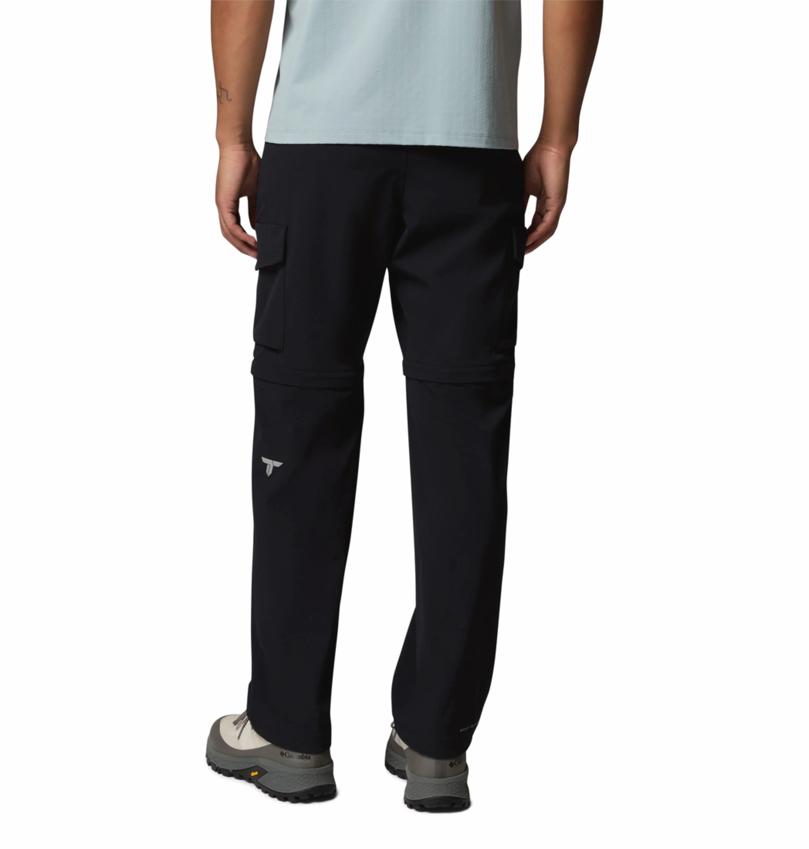 Columbia Men Black Omni-Shade Silver Ridge Elite Convertible Pant - Image 4
