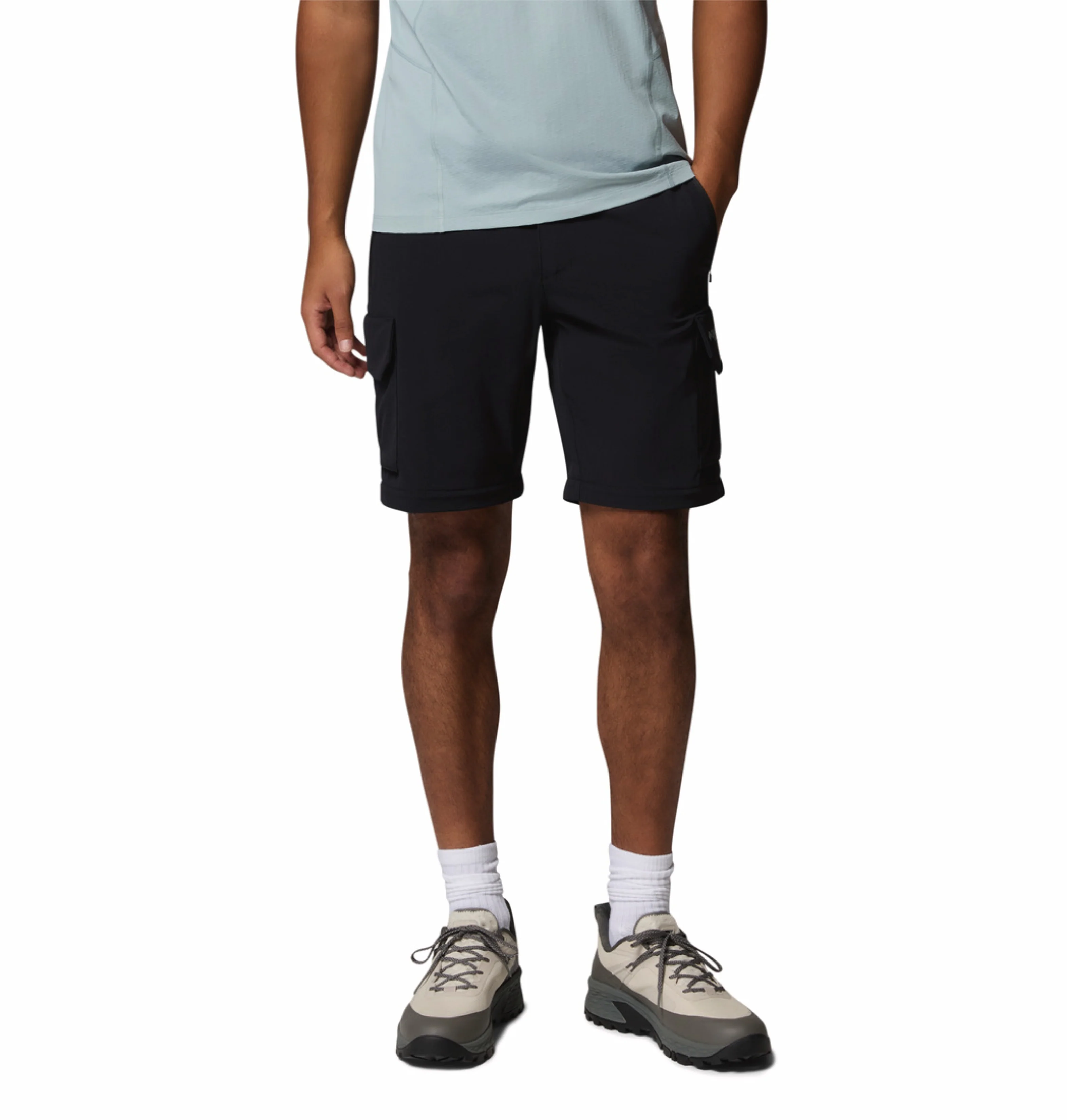 Columbia Men Black Omni-Shade Silver Ridge Elite Convertible Pant - Image 7