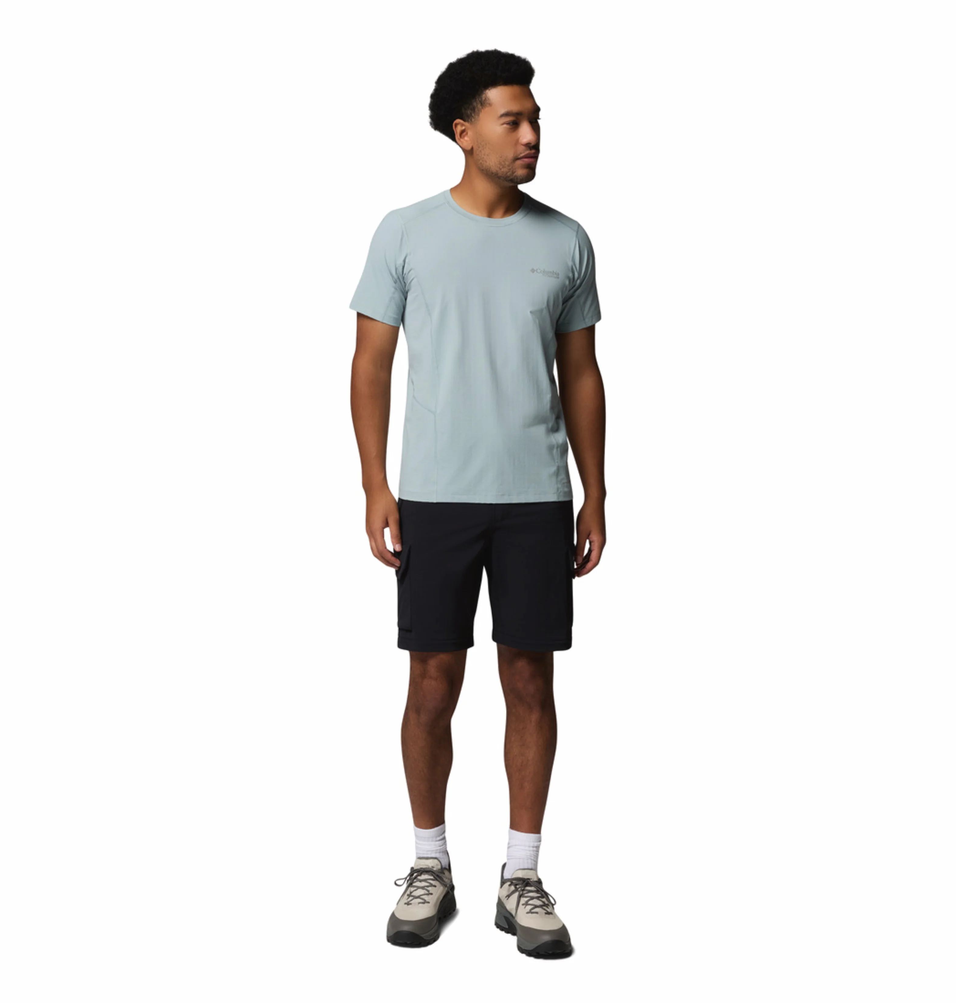 Columbia Men Black Omni-Shade Silver Ridge Elite Convertible Pant (Plus Size) - Image 5