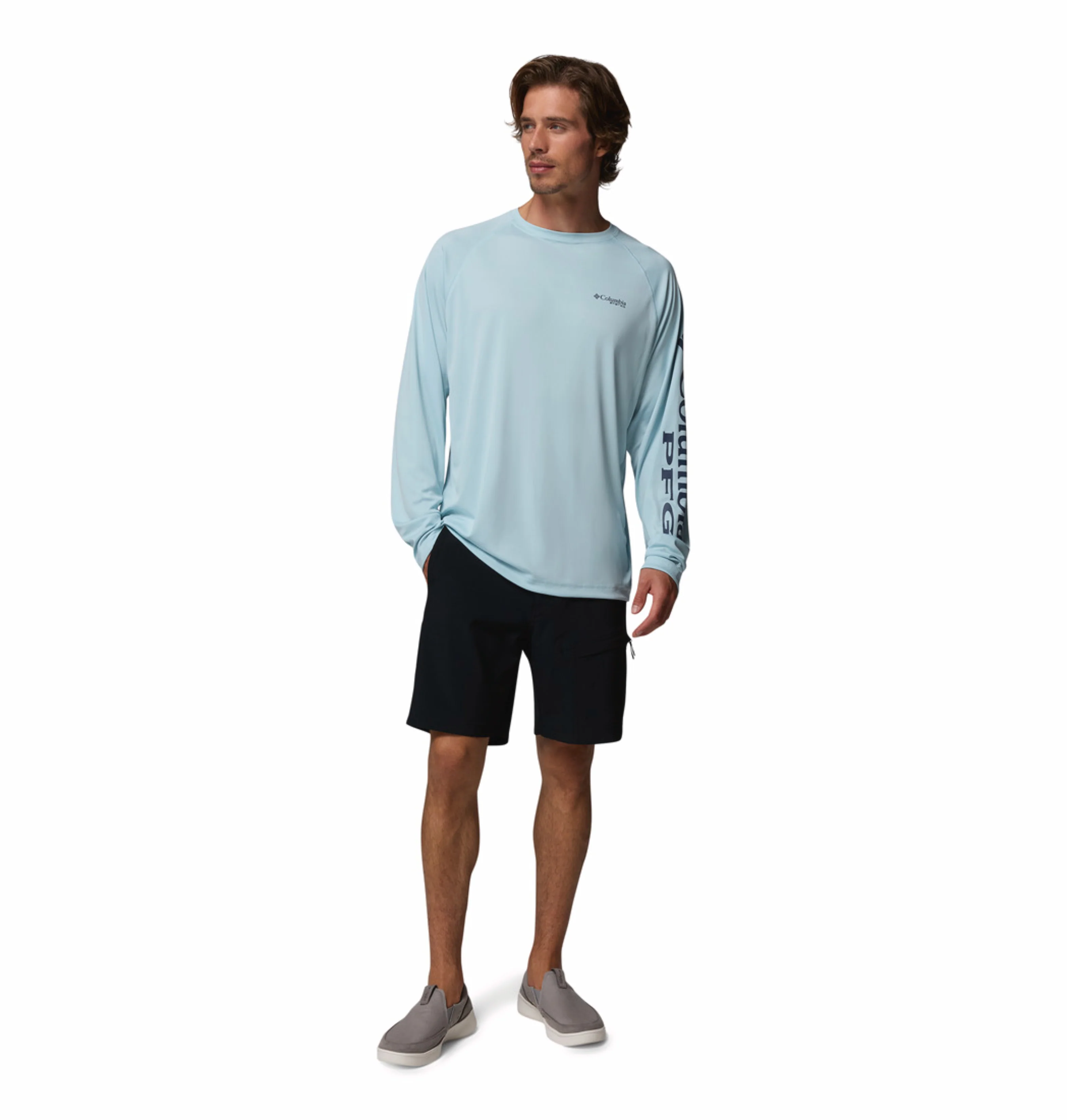 Columbia Men Black Omni-Shade Terminal Tackle III Short - Image 5