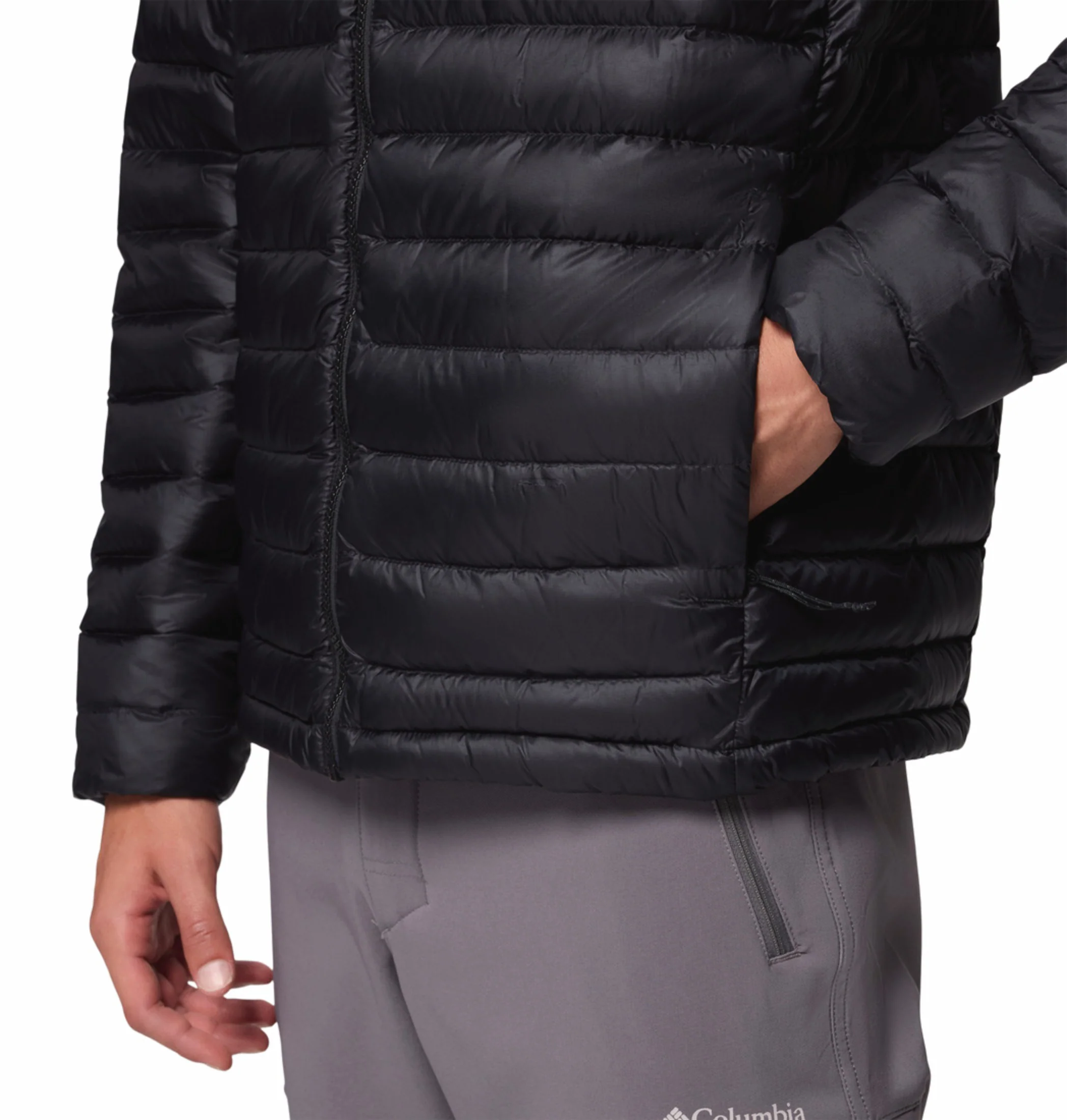 Columbia Men Black Omni-Shield Corelite Down Jacket - Image 9