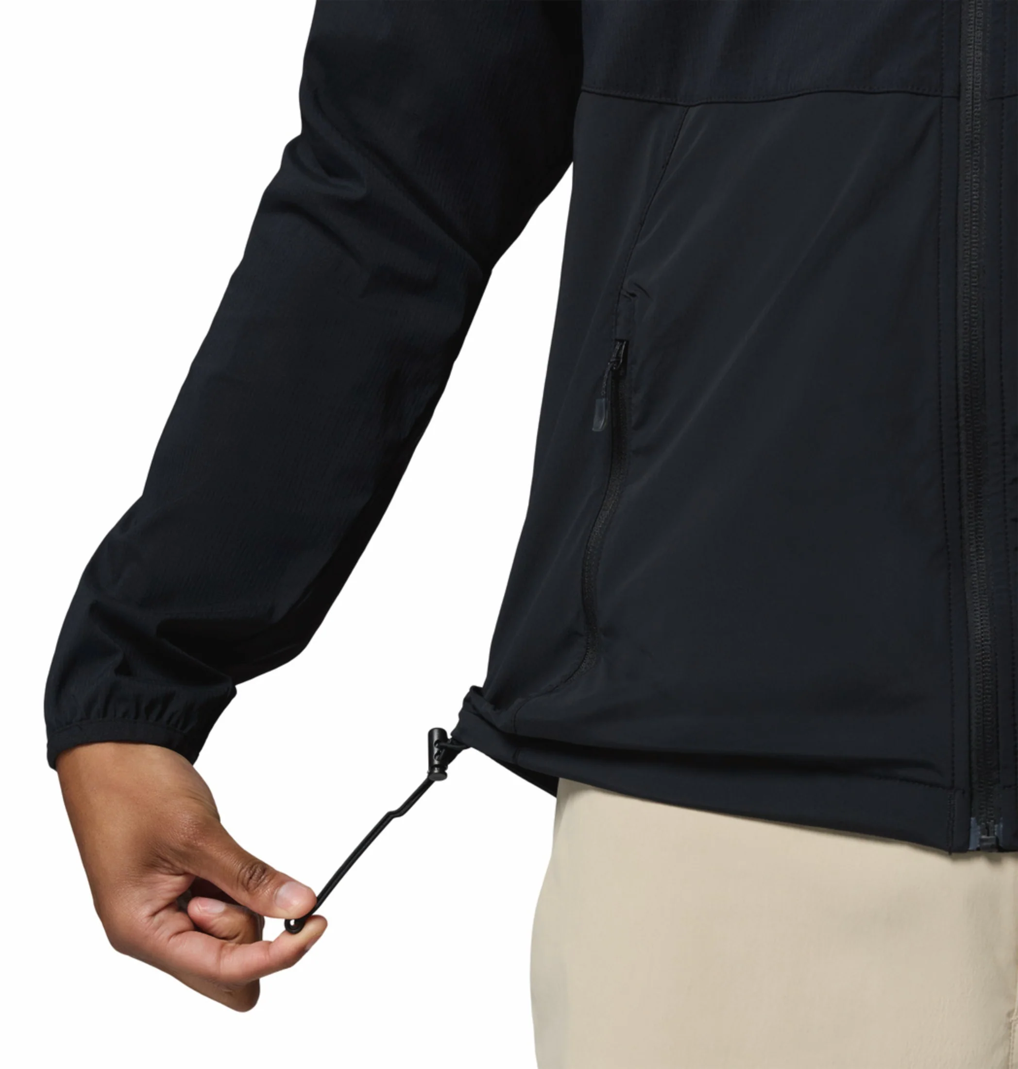Columbia Men Black Omni-Shield Tech II Windbreaker - Image 9