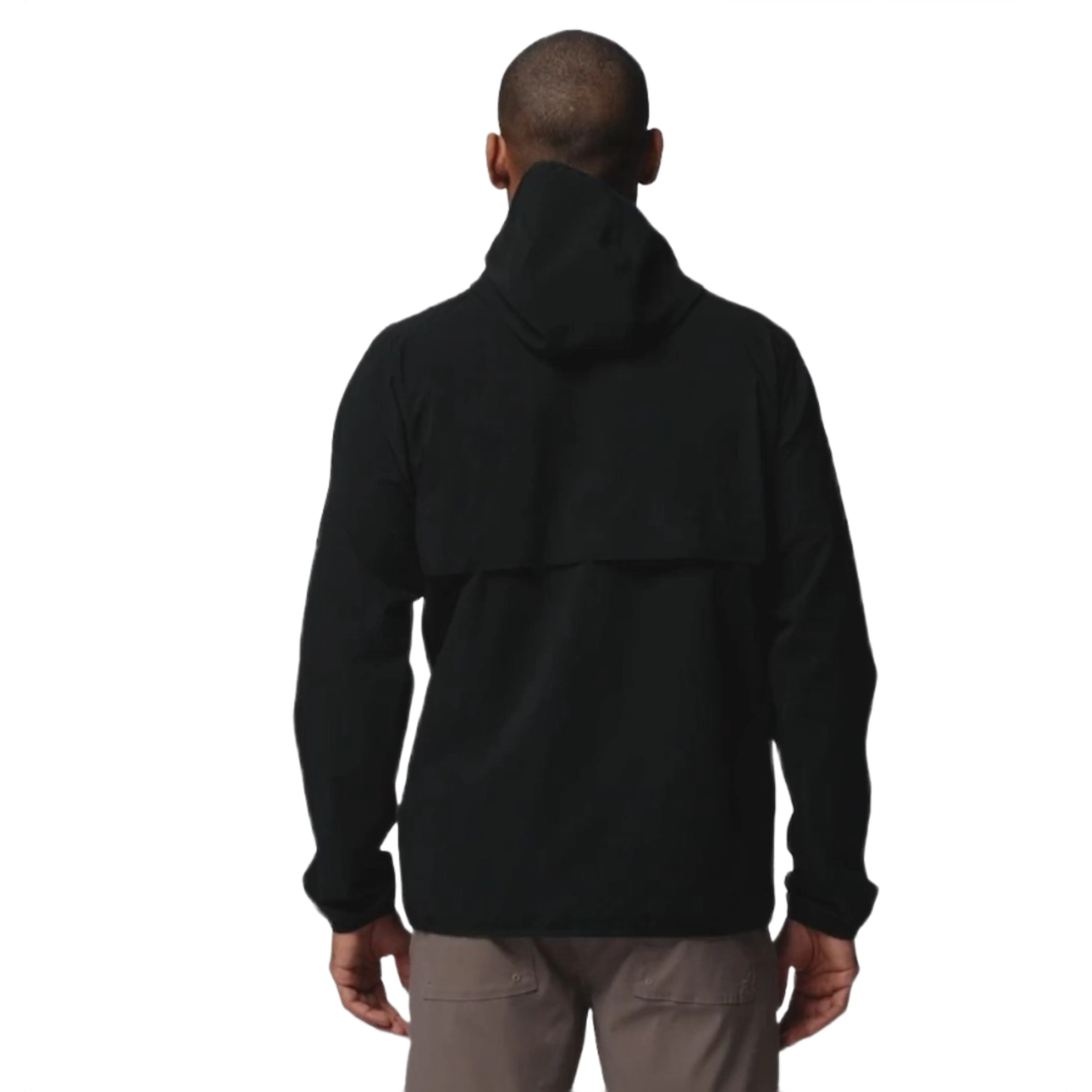 Columbia Men Black Omni-Shield Trailborne Windbreaker - Image 2