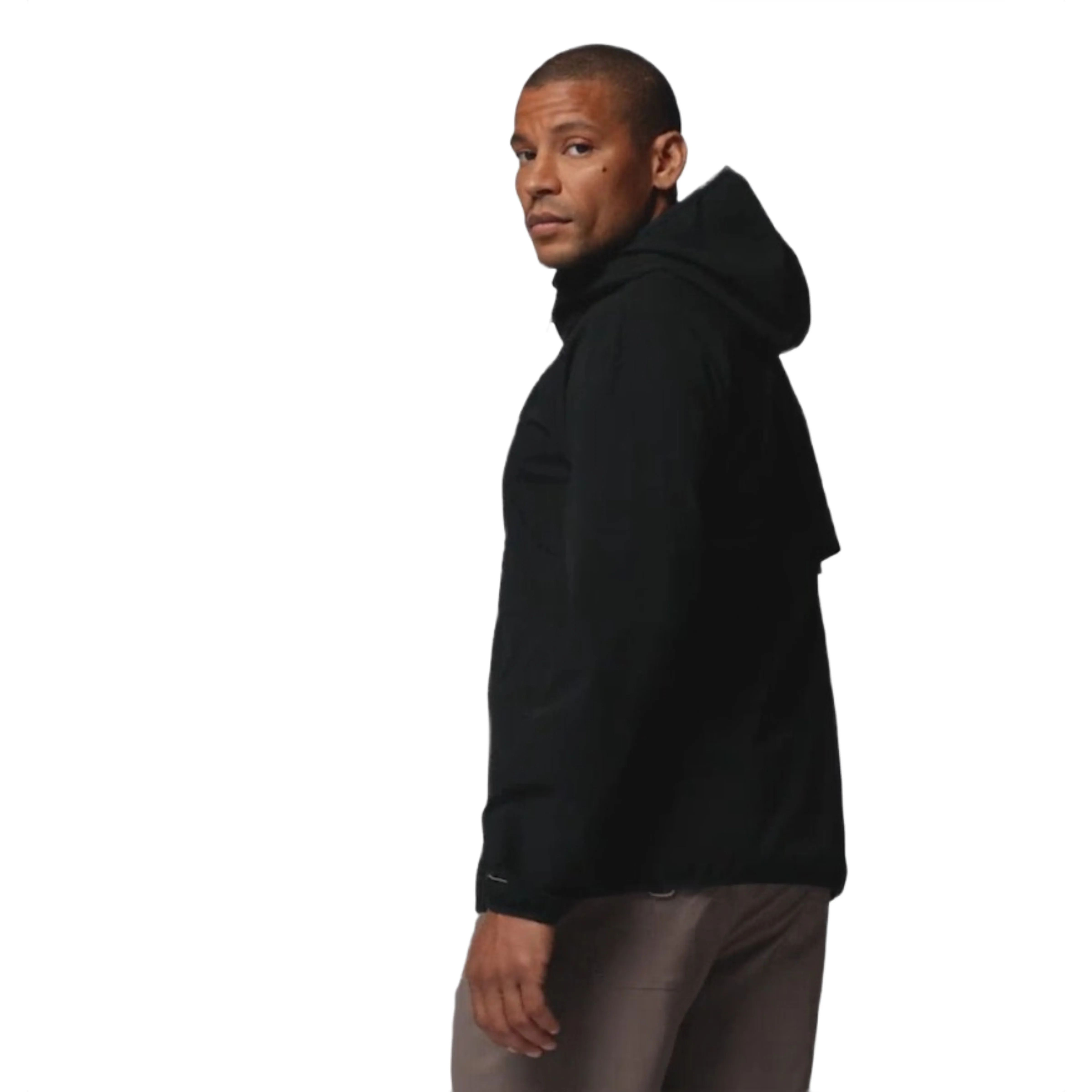 Columbia Men Black Omni-Shield Trailborne Windbreaker - Image 3
