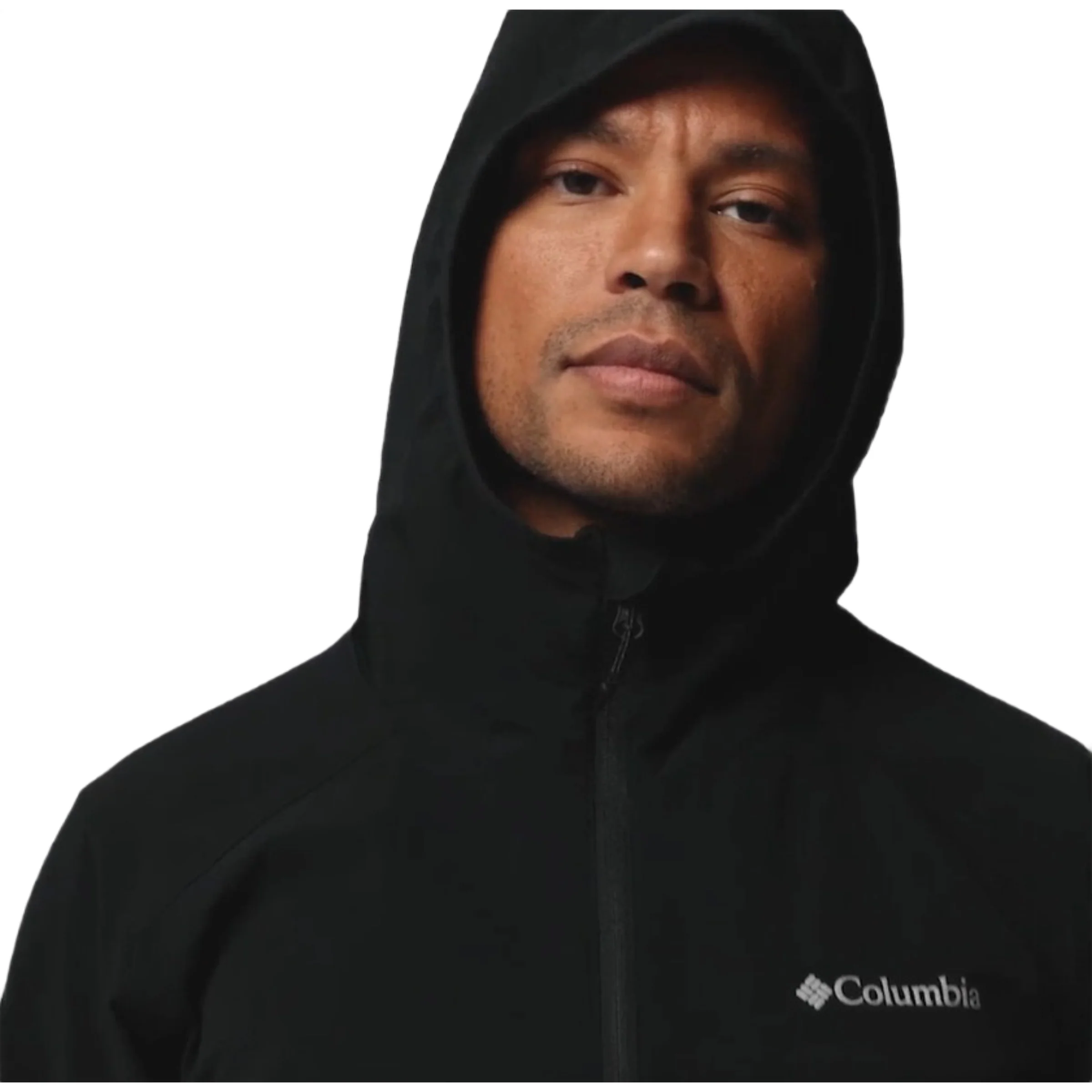 Columbia Men Black Omni-Shield Trailborne Windbreaker - Image 5
