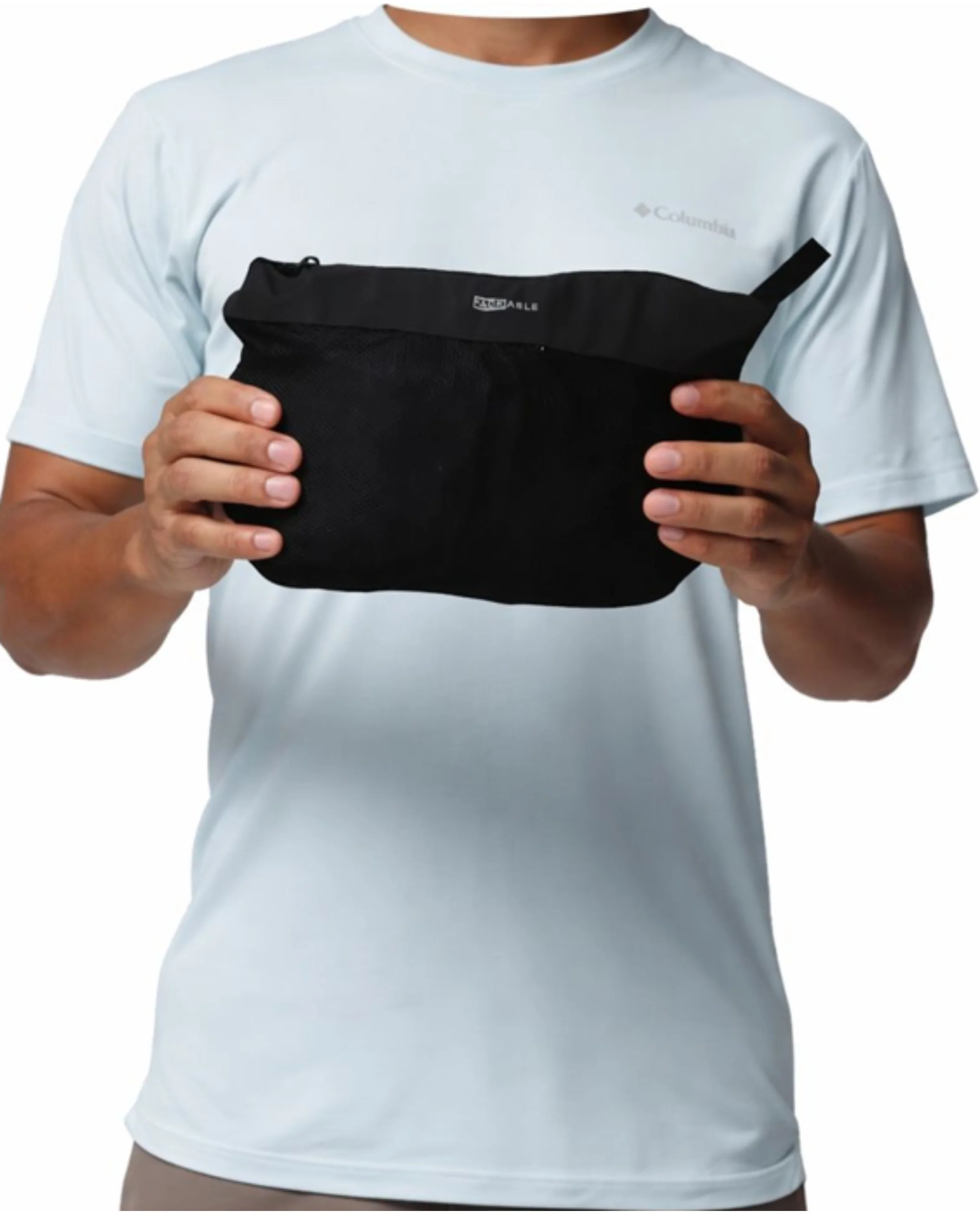 Columbia Men Black Omni-Shield Trailborne Windbreaker - Image 7
