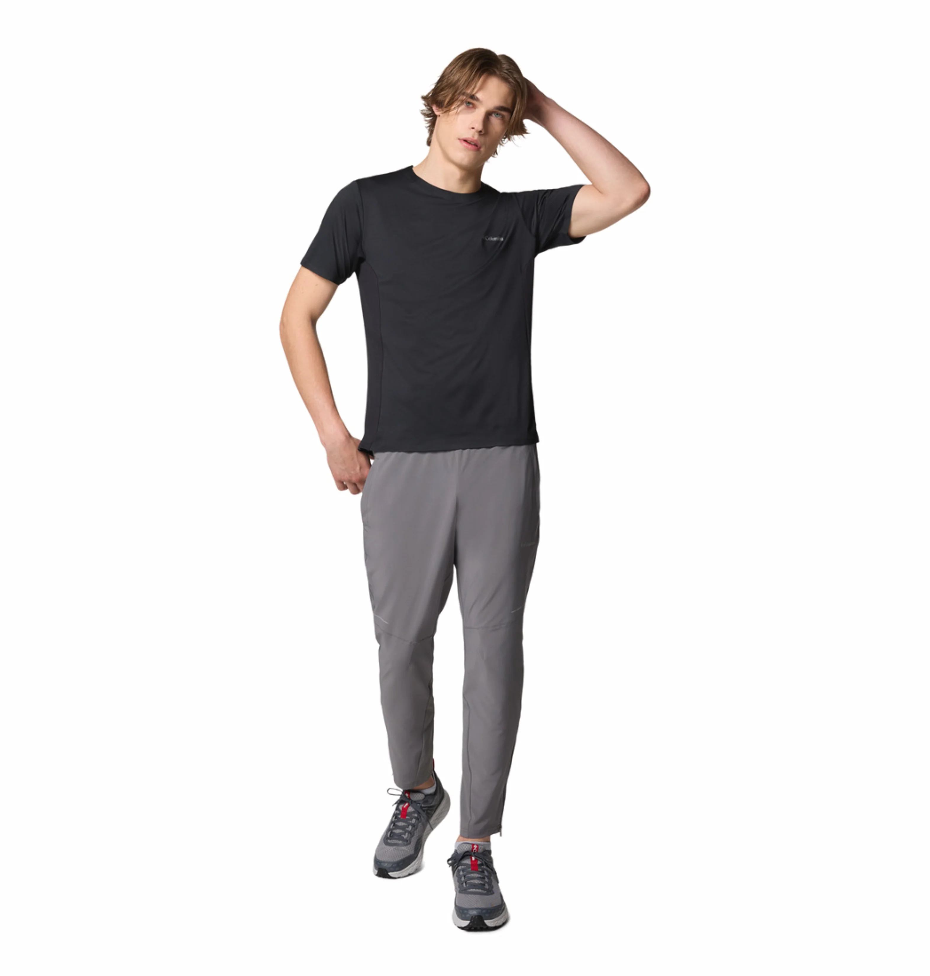 Columbia Men Black Omni-Wick Three Pitch Tshirt - Image 6