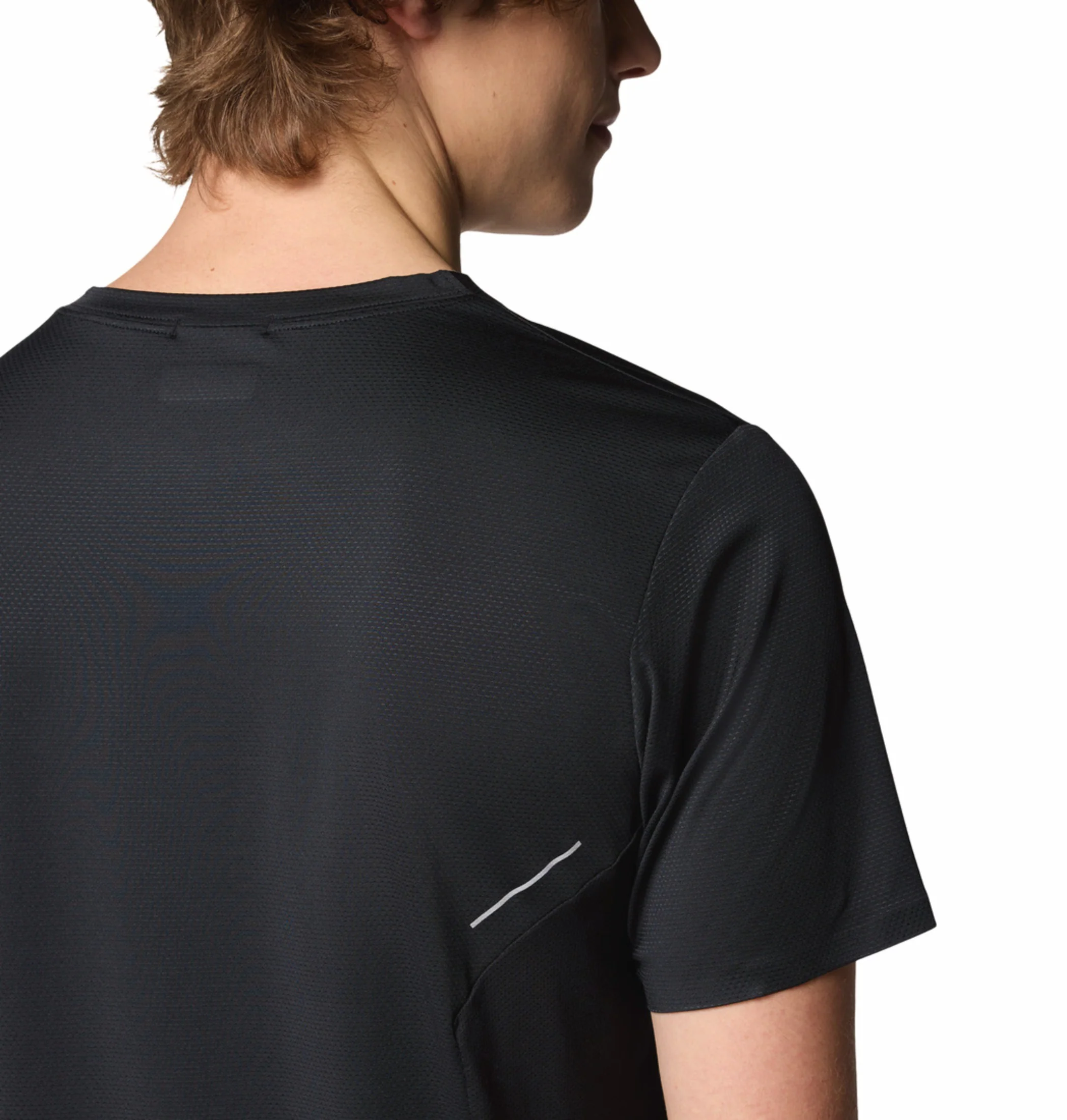 Columbia Men Black Omni-Wick Three Pitch Tshirt - Image 8