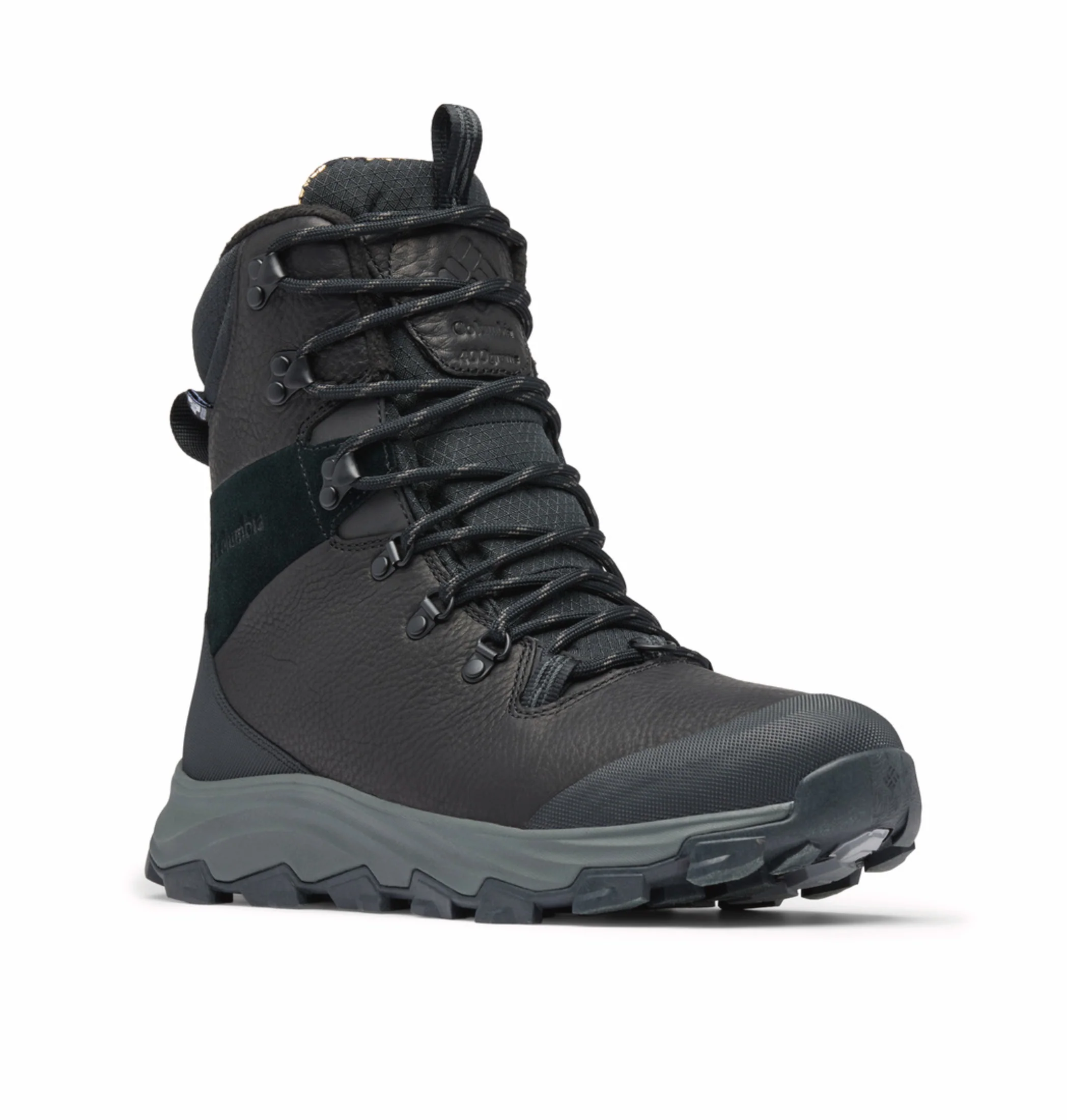 Columbia Men Black OmniGrip Ice Expeditionist Extreme Waterproof Snow Sports Boots - Image 10